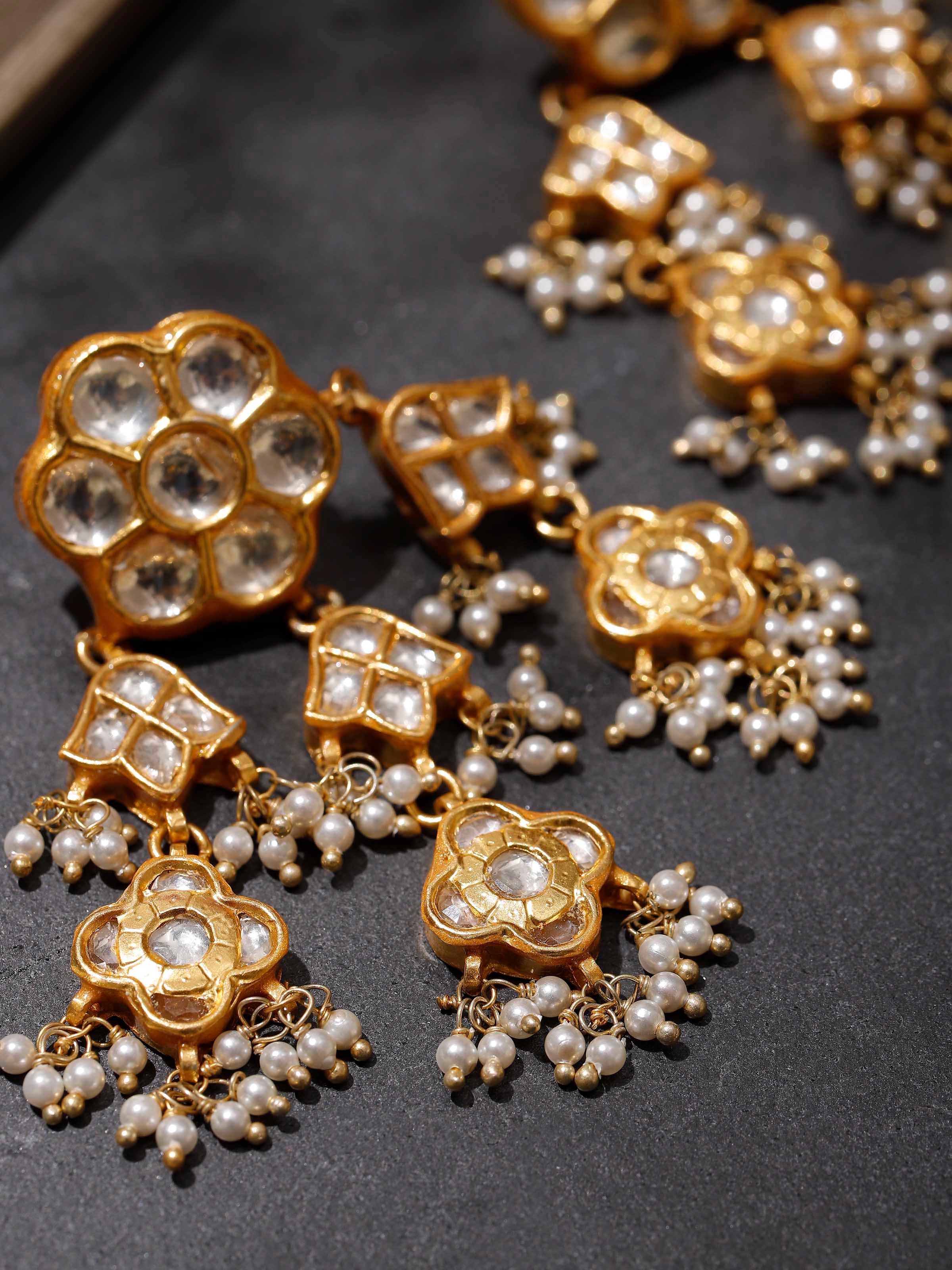 Silver Smithing Drops Earrings