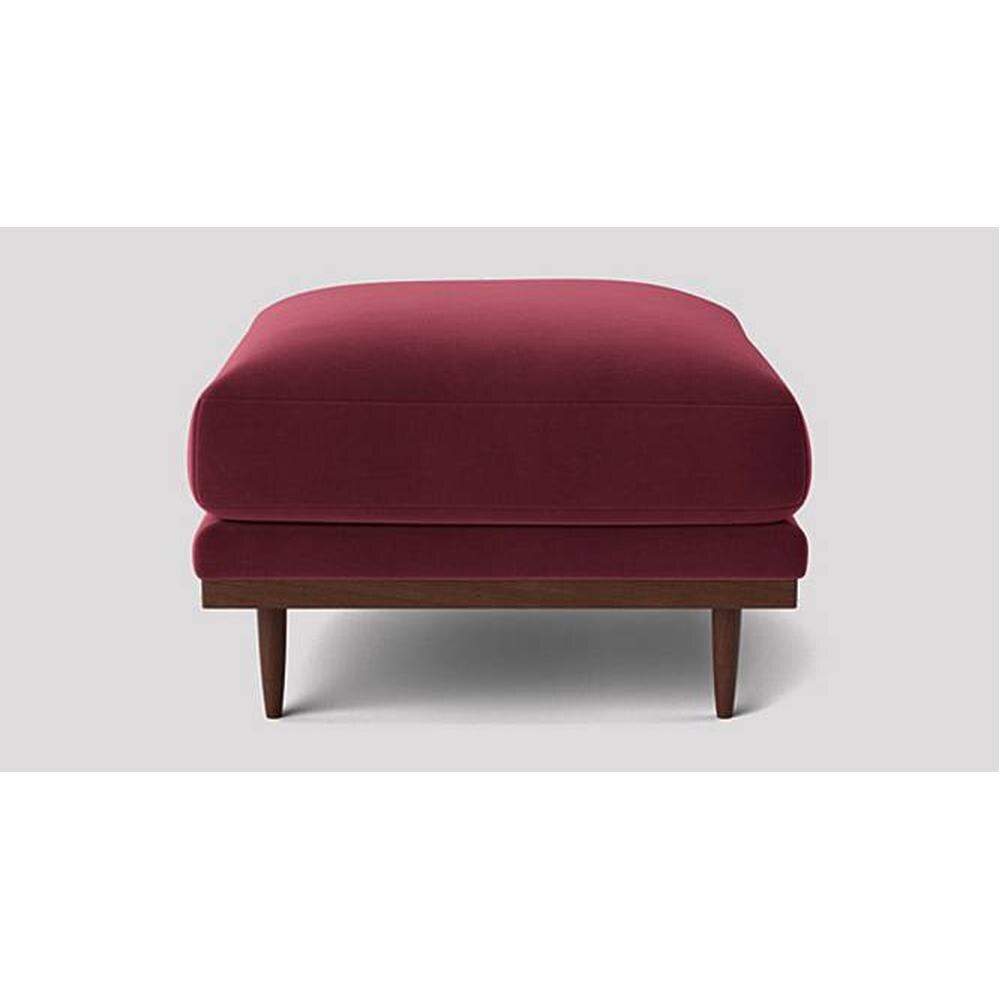 Klee Ottoman Color in Maroon