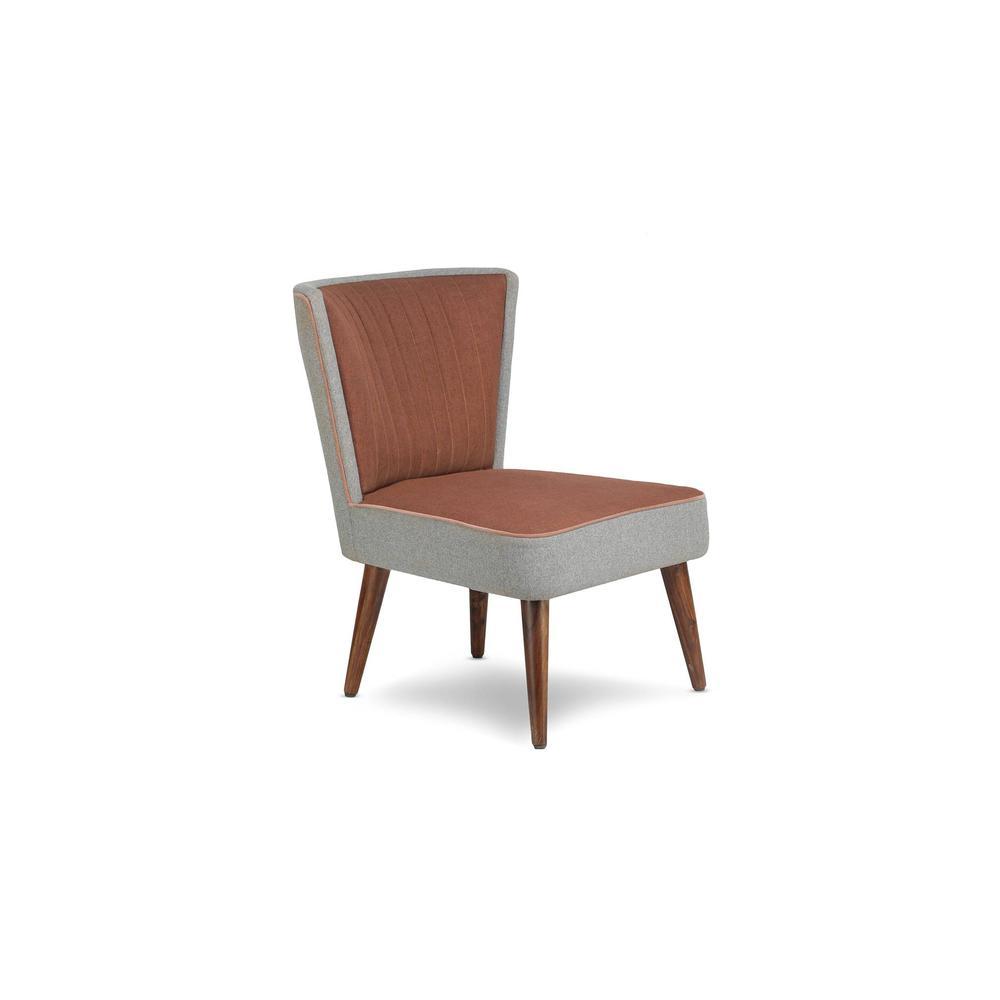 Celeste Accent Chair - Brown (Colour : brown)