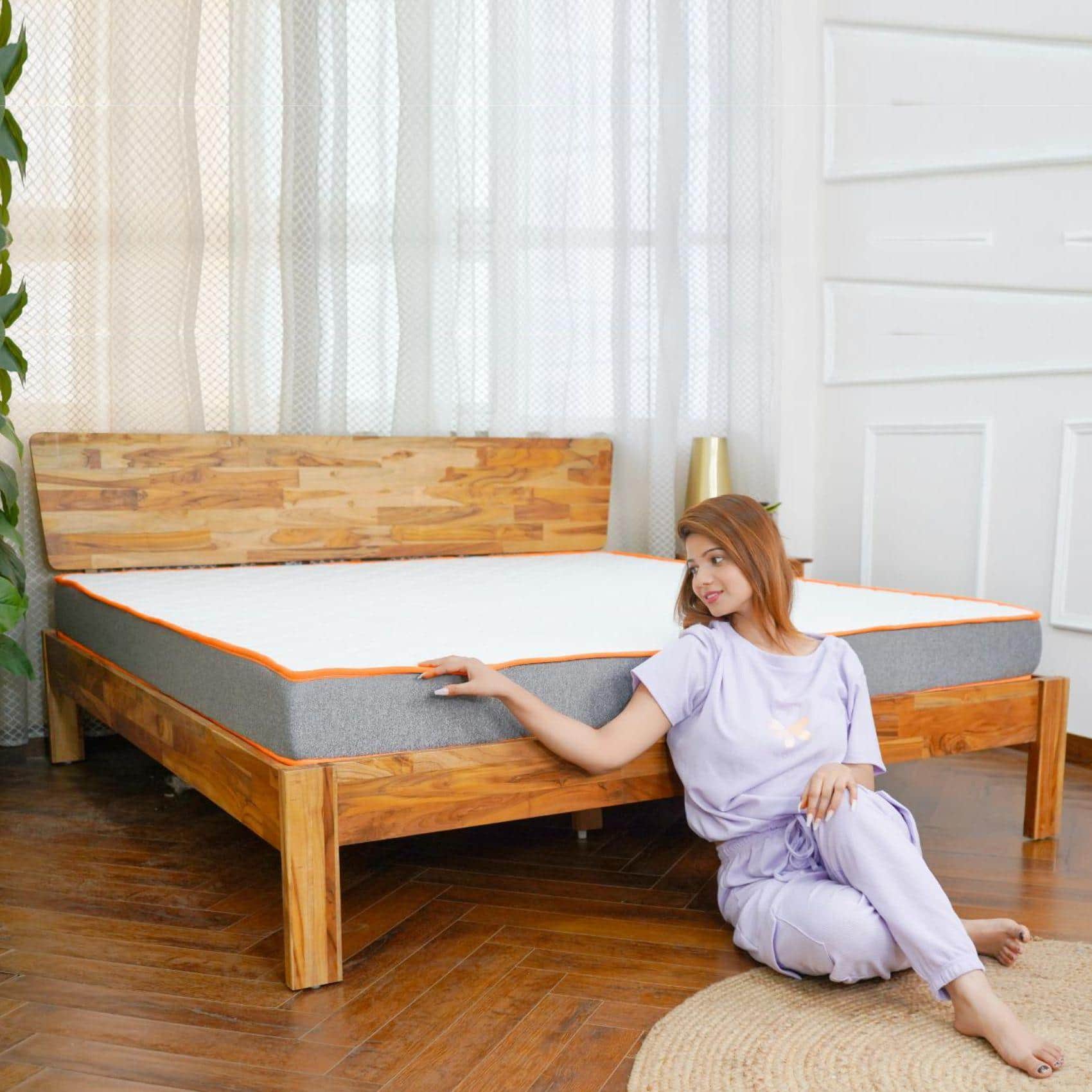 Dual Comfort - Hard & Soft 7 Pressure Zone Layer Mattress