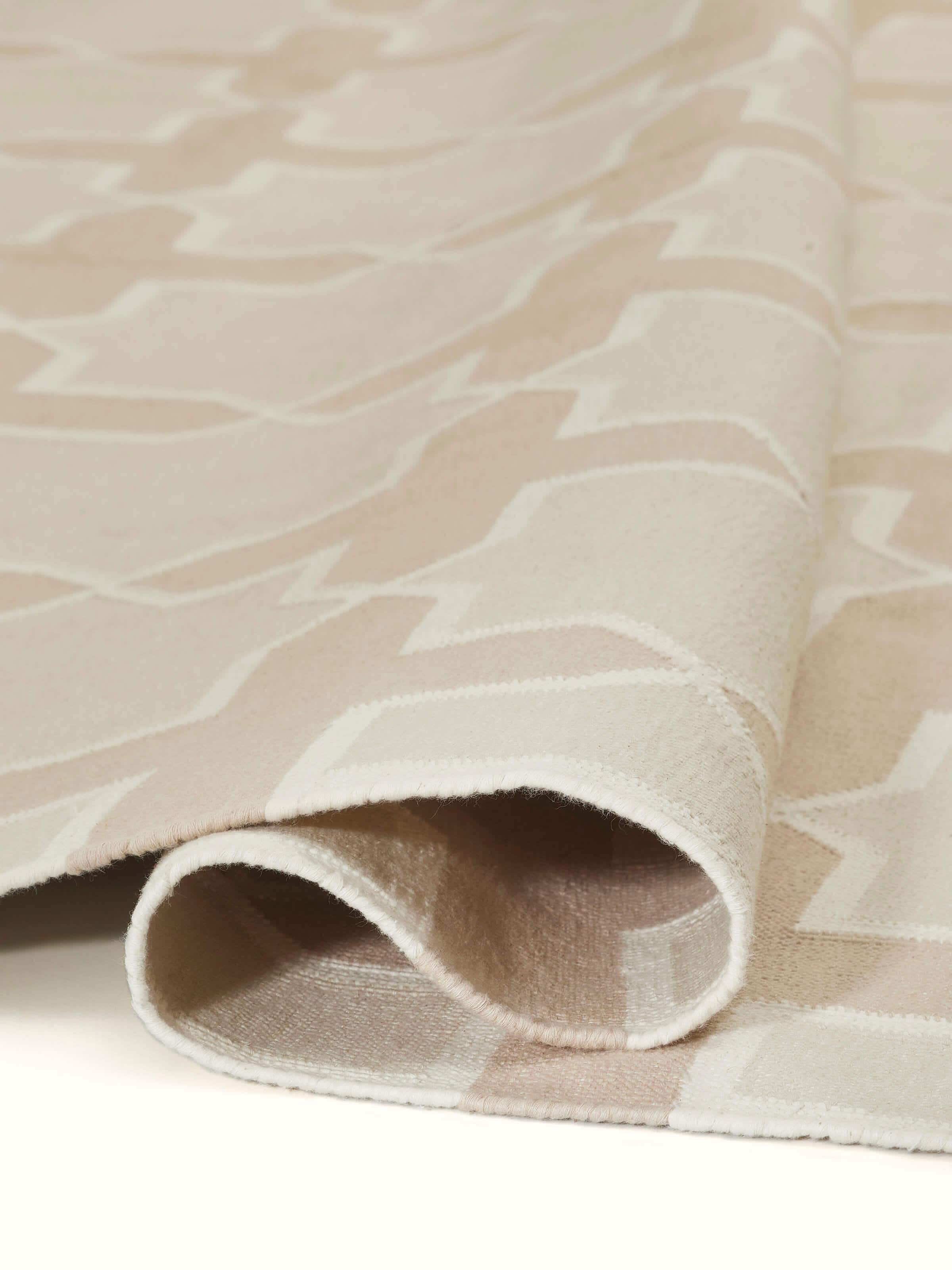 Detailed shot focusing on the quality of weaving and fabric finish