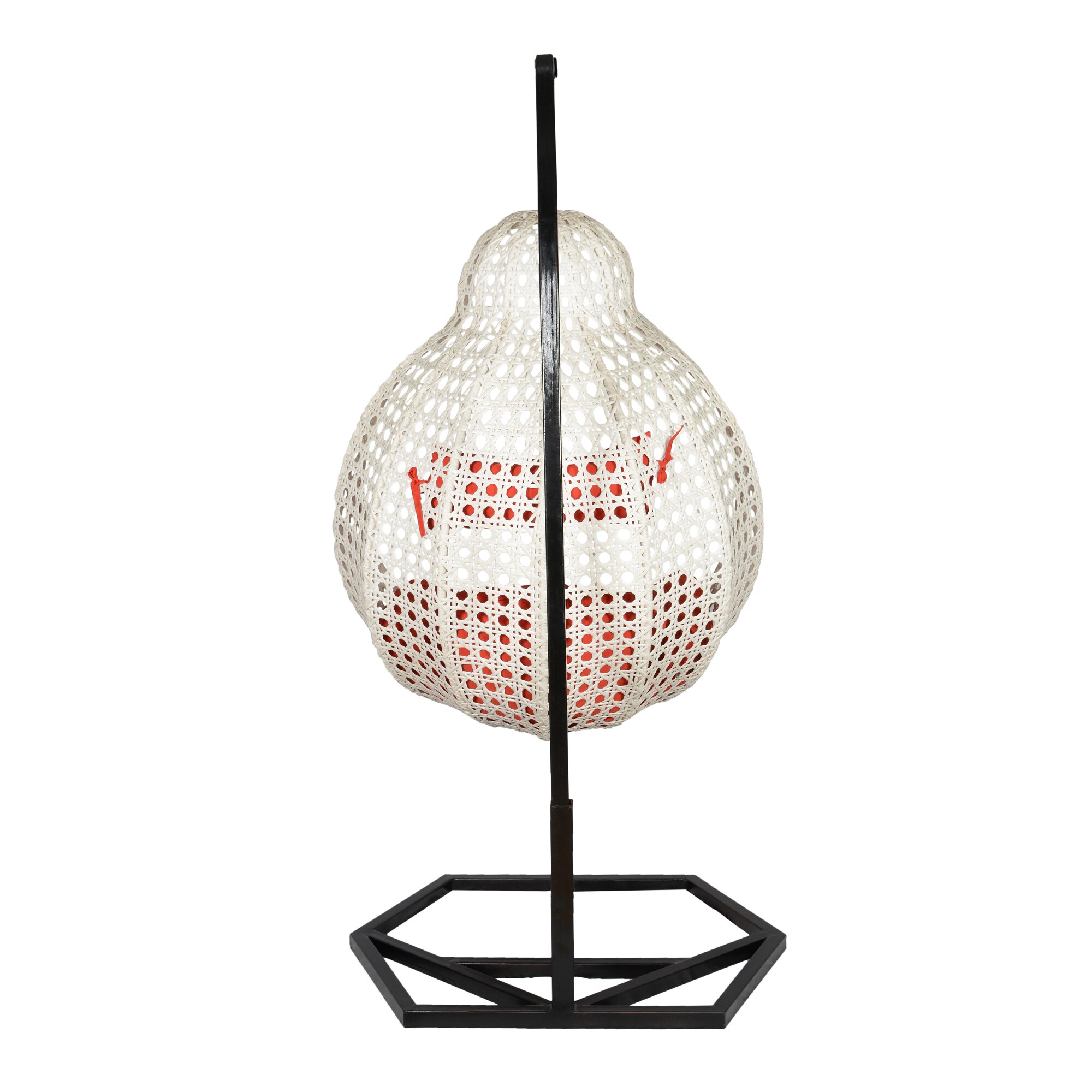 Jungfrau Wicker Swing In White Color 6T