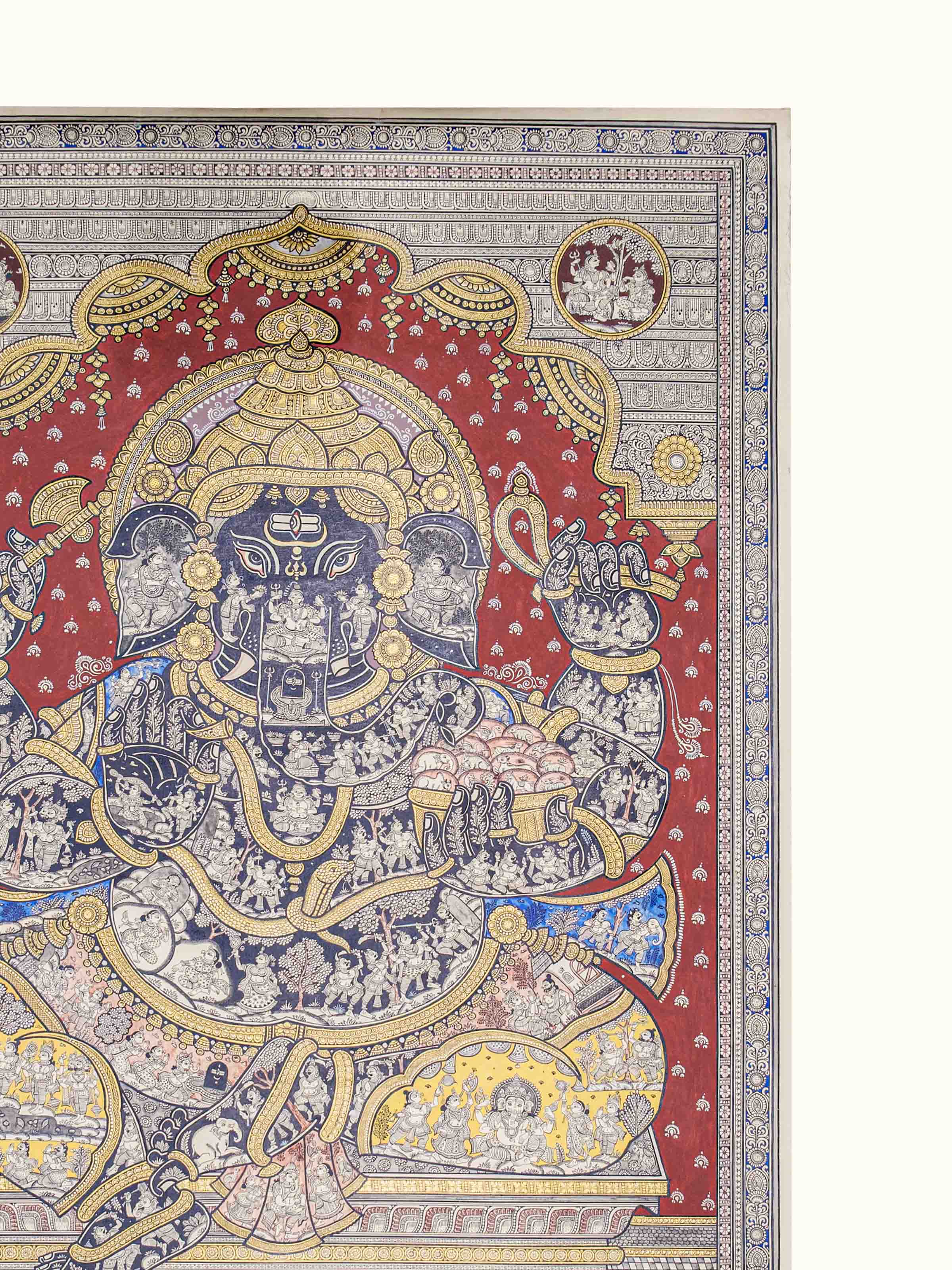 Ganesha Pattachitra Painting