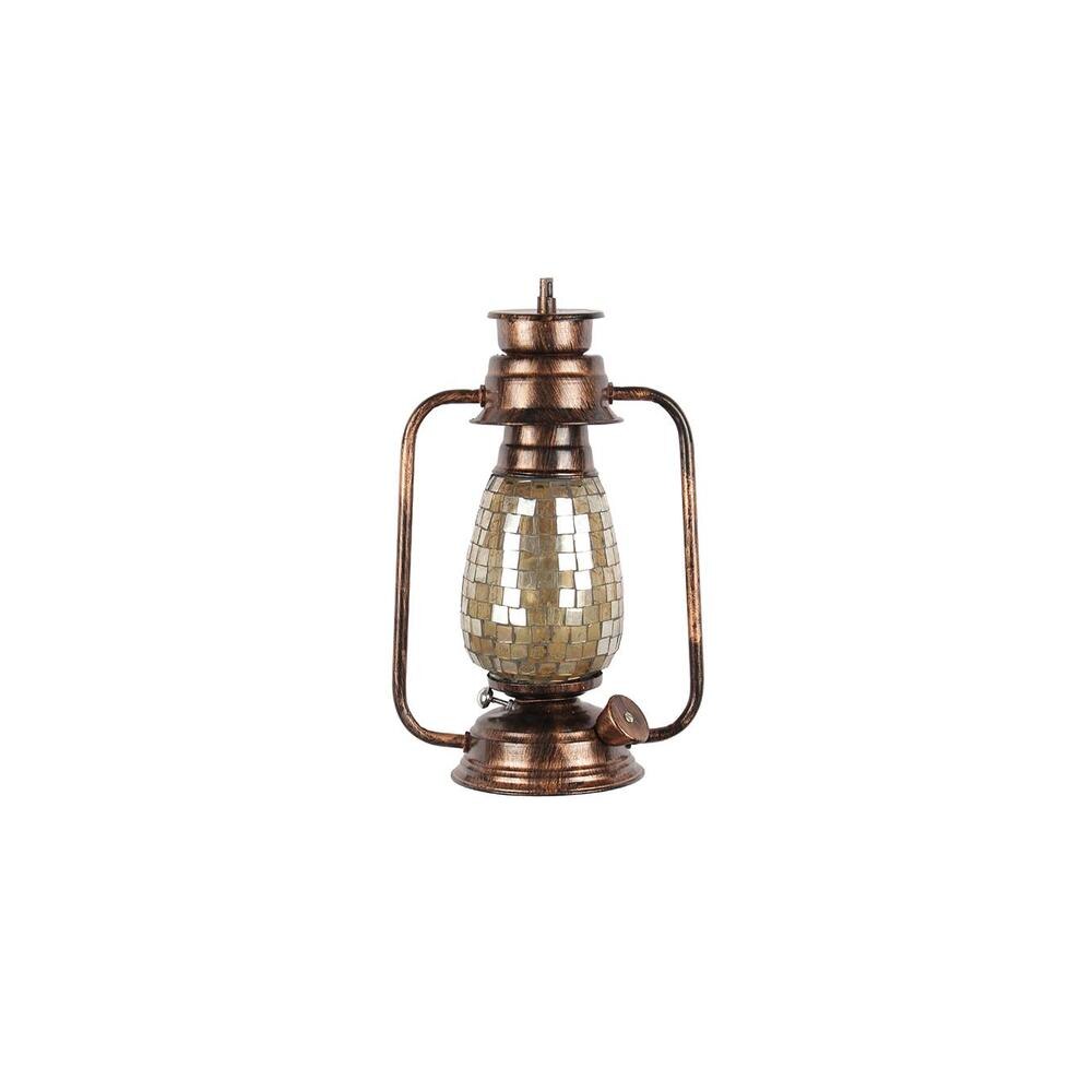 Holliday Multicolor Metal Wall Mounted Lantern Lamp
