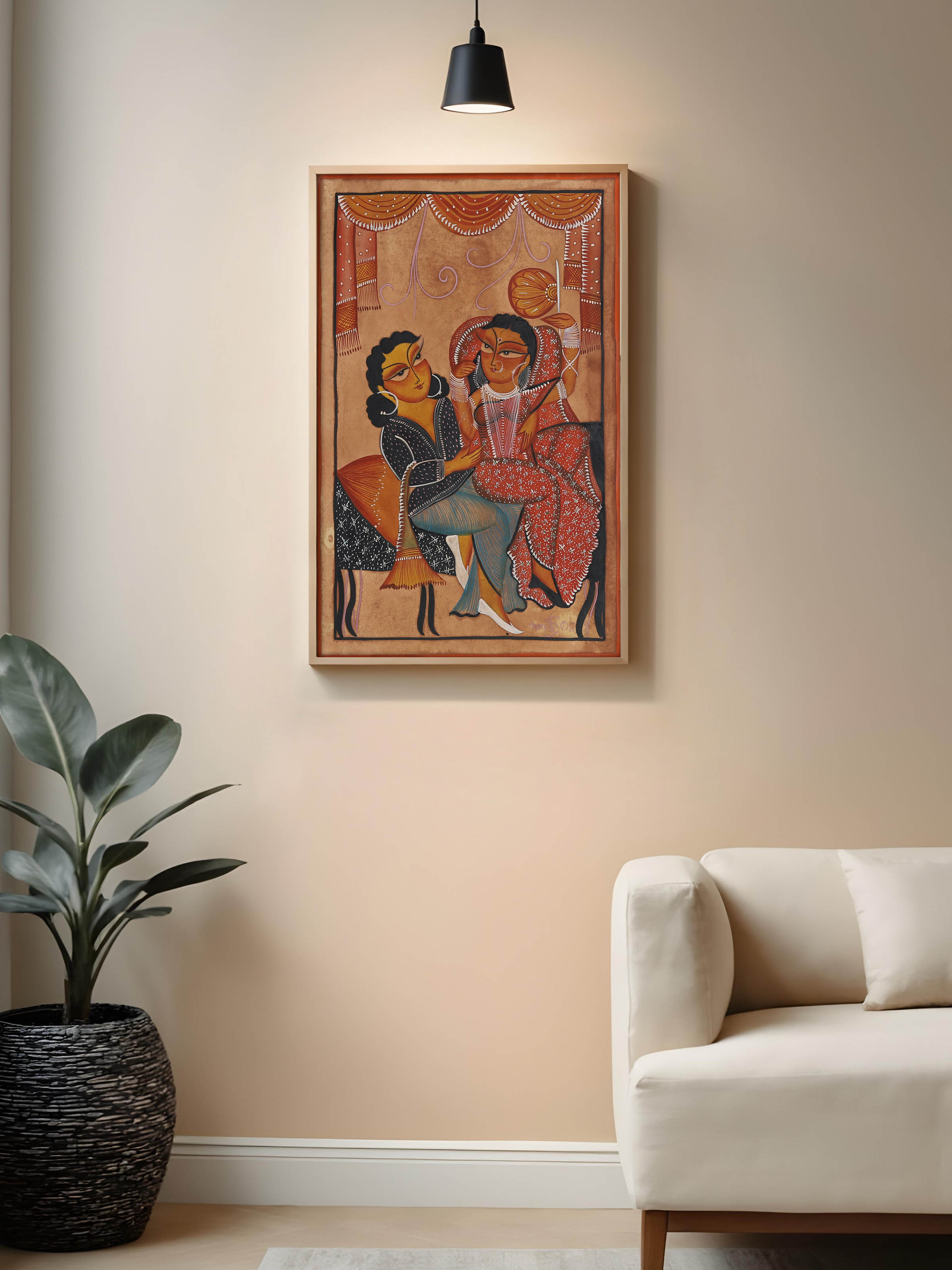 Babu Culture Kalighat Painting