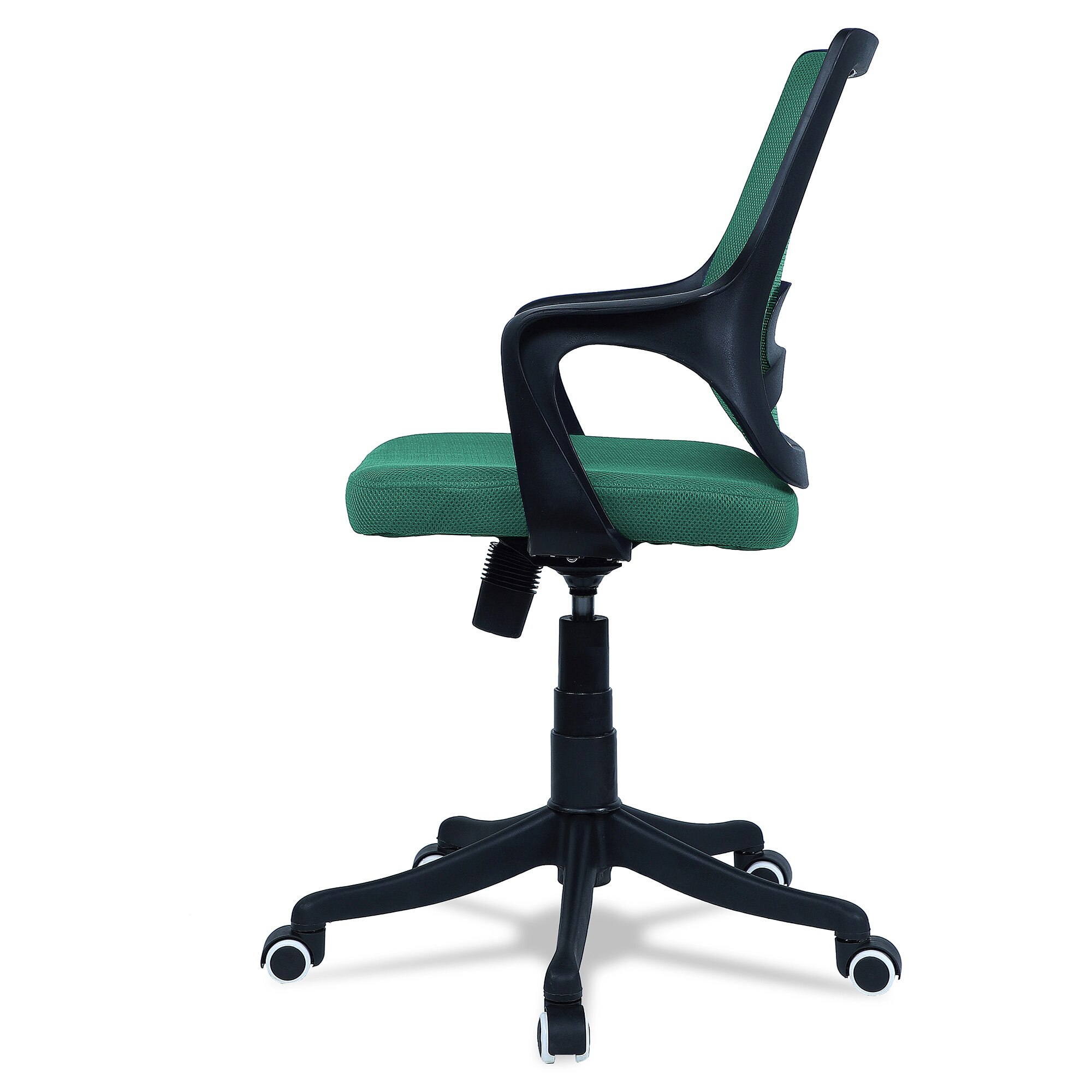 Ddeasirea Mid Back Ergonomic Chair in Dark Green Colour