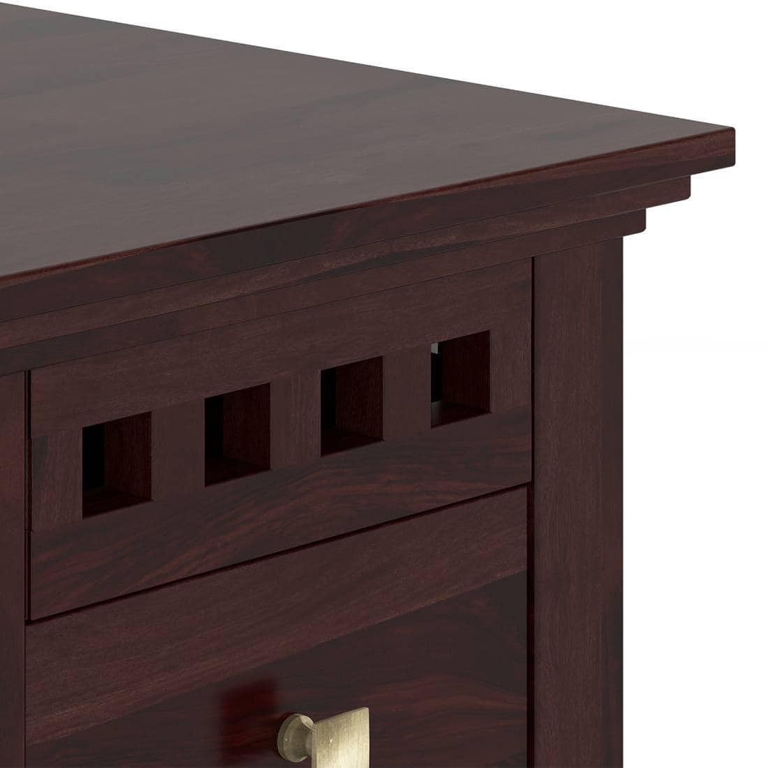 Fidora Study Table Finish - Mahogany