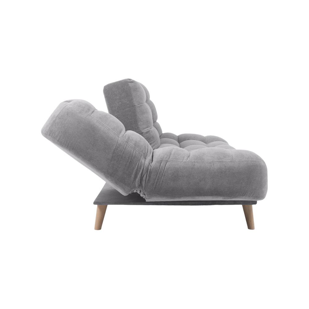 Bonnes 3 Seater Sofa Cum Bed In Grey Color