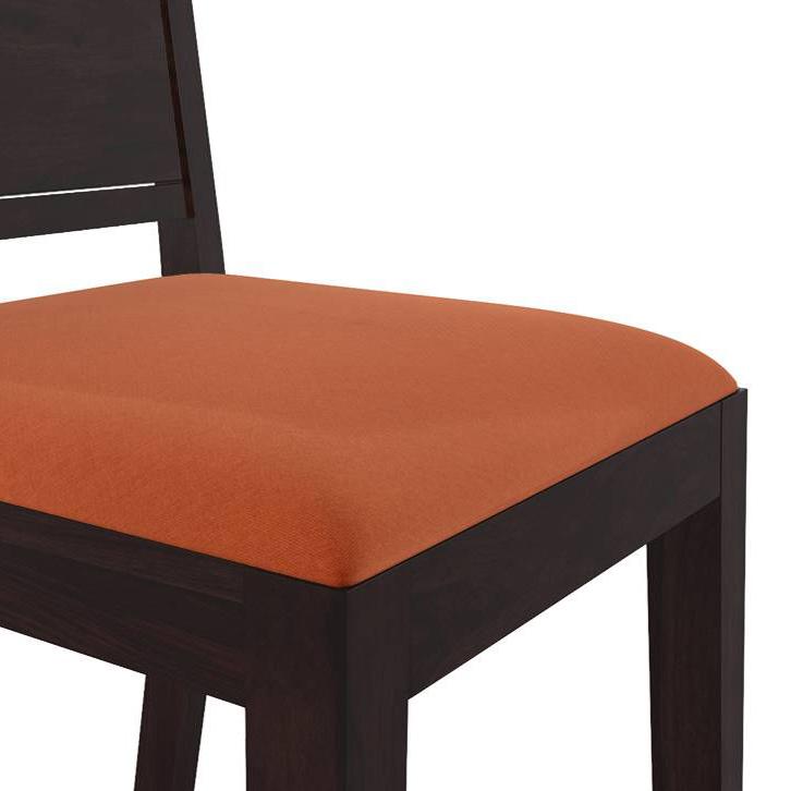 Arabia Xxl - Oribi 8 Seater Dining Table Set (Colour- Burnt Orange , Finish- Mahogany)