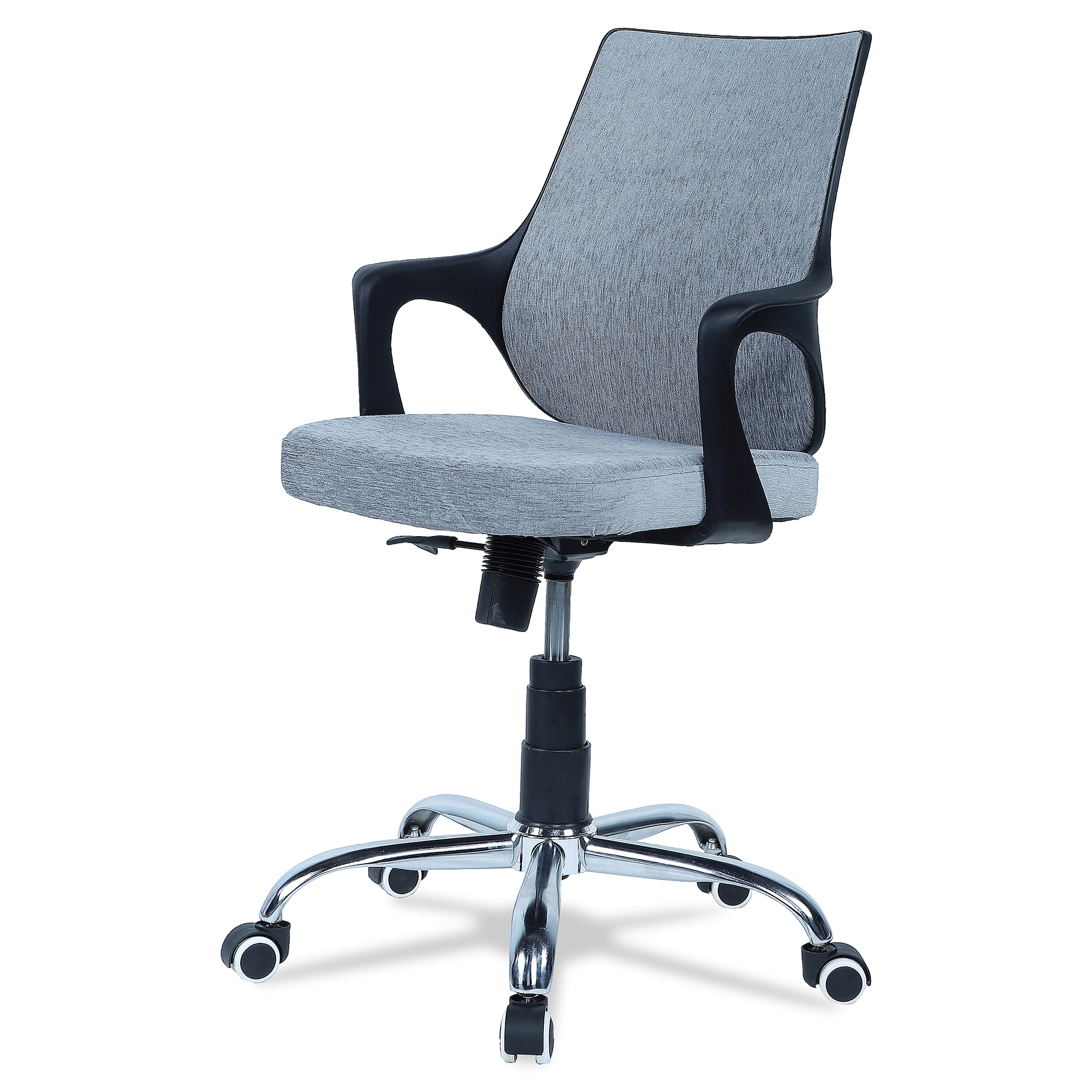 Innsightt Mid Back Ergonomic Chair in Grey Colour