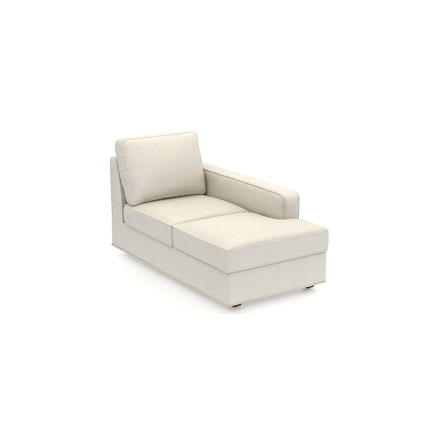 Apollo Sofa (Colour : Pearl, Cushion : Soft, Back Type : Regular, Seating Capacity : Right Aligned 2 Seater + Right Aligned Chaise)