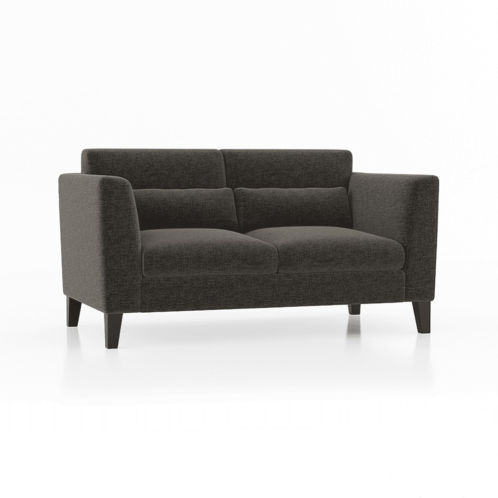 Lewis Sofa Set (Colour : Smoke Grey, Cushion : Soft, Seater : 3+2+1)