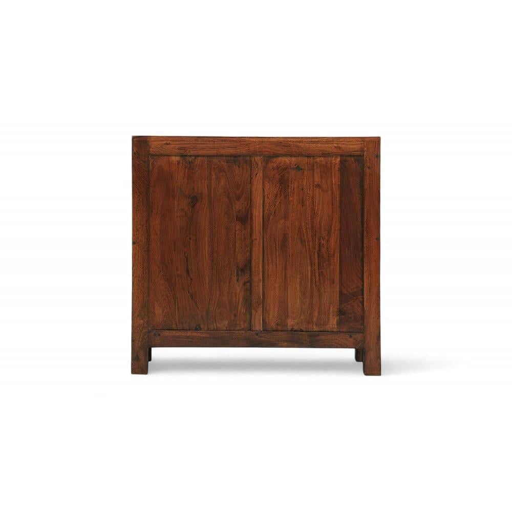 Elder Sheesham Wood Contemporary Cabinet In Provisional Teak Finish