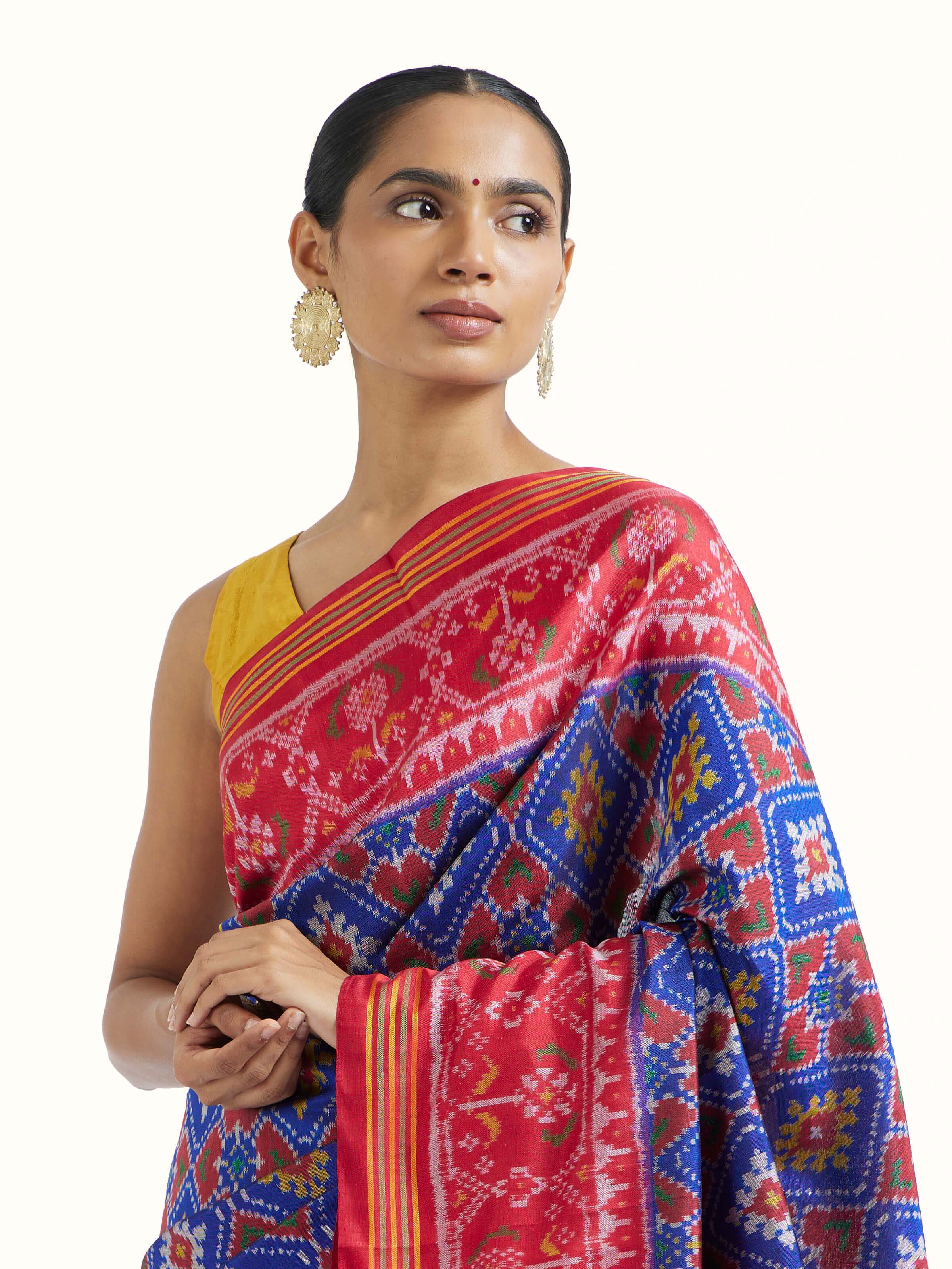 Rajkot Semi Patola Saree