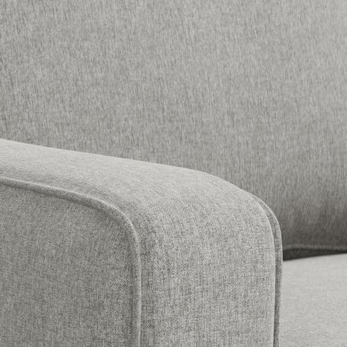 Apollo Sofa (Colour : Vapour Grey, Cushion : Hard, Back Type : High Back, Seating Capacity : Right Aligned 2 Seater + Right Aligned Chaise)