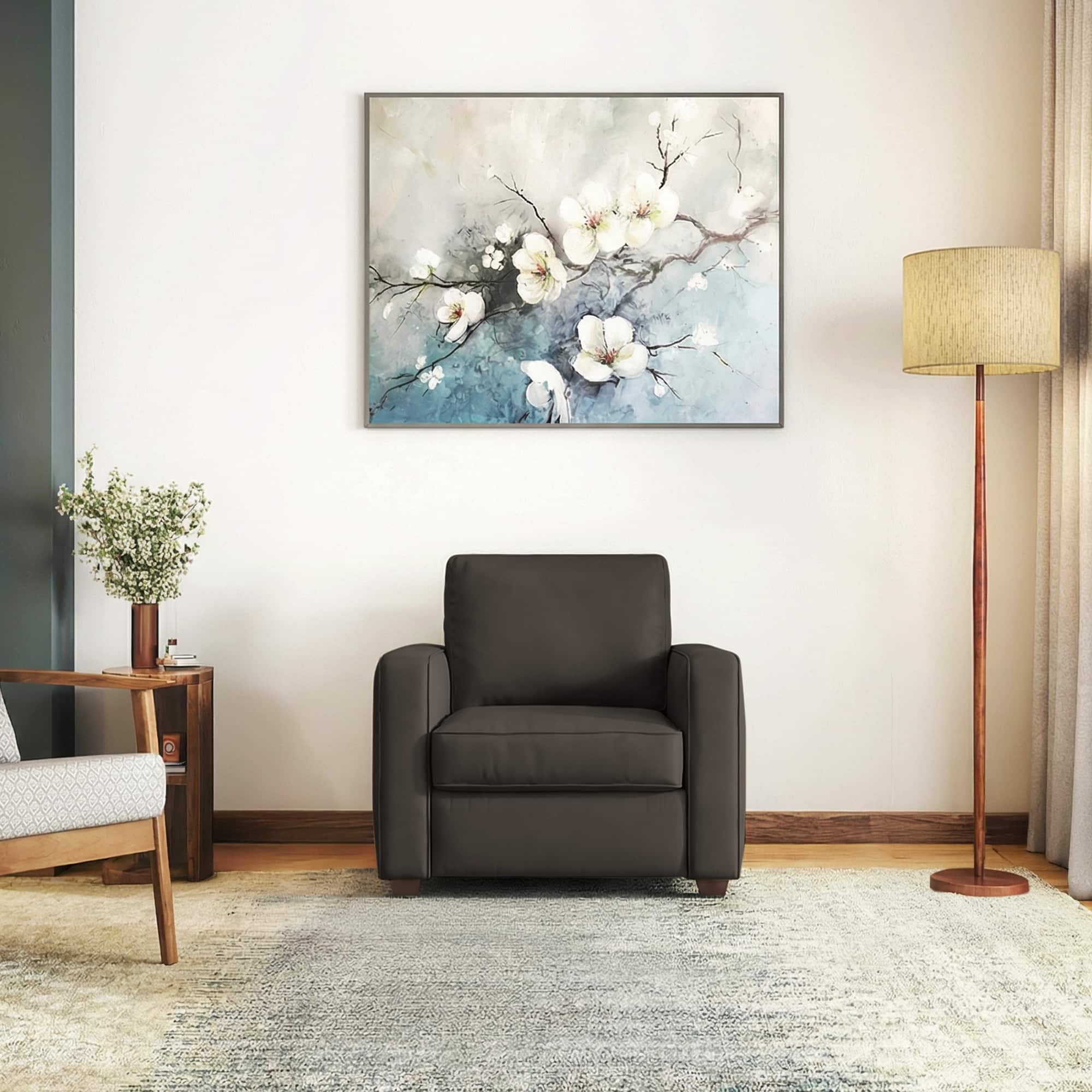 Apollo Compact 1 Seater Fabric Sofa