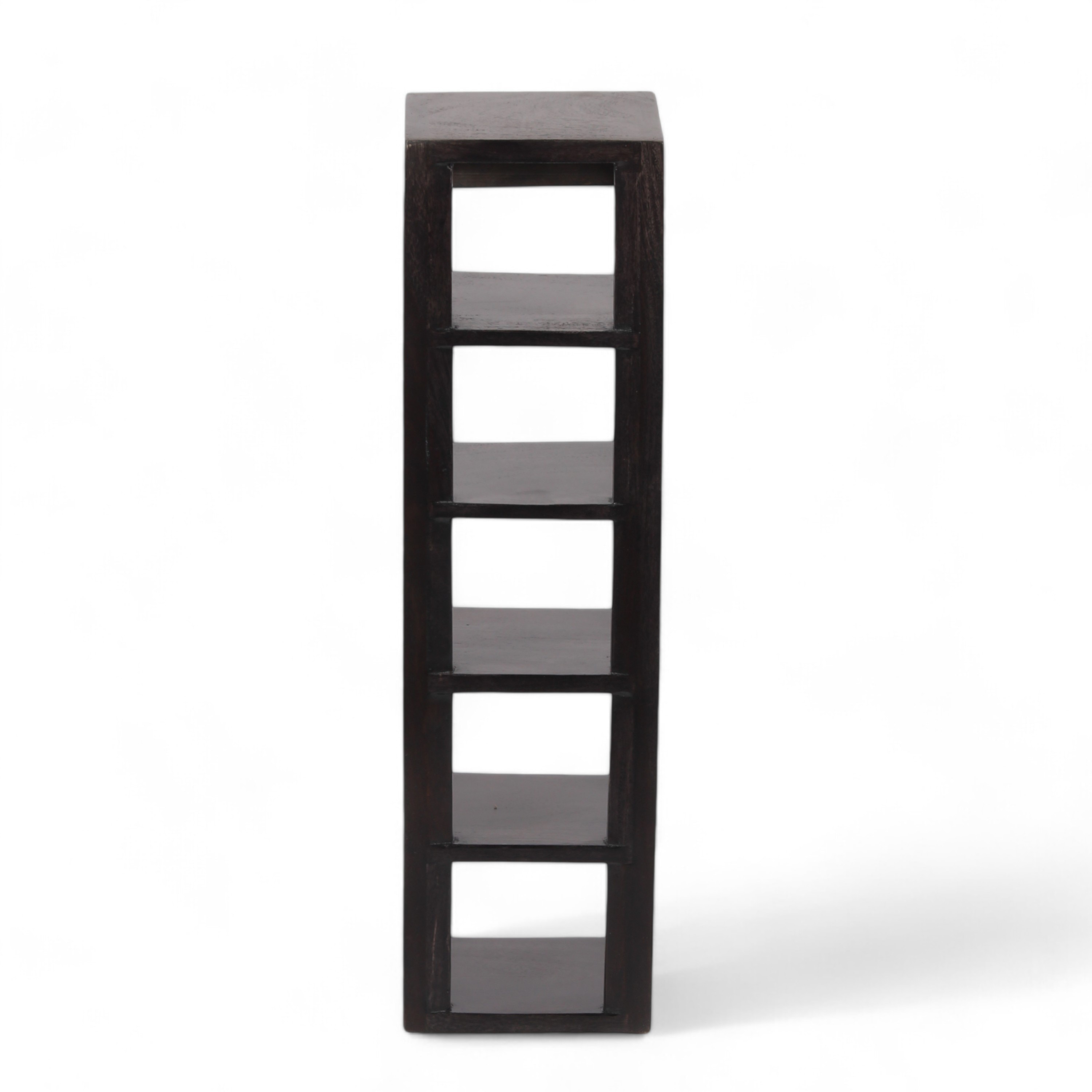 Wembley Sheesham Wood Wine Rack for 5 Bottles in Mahogany Finish