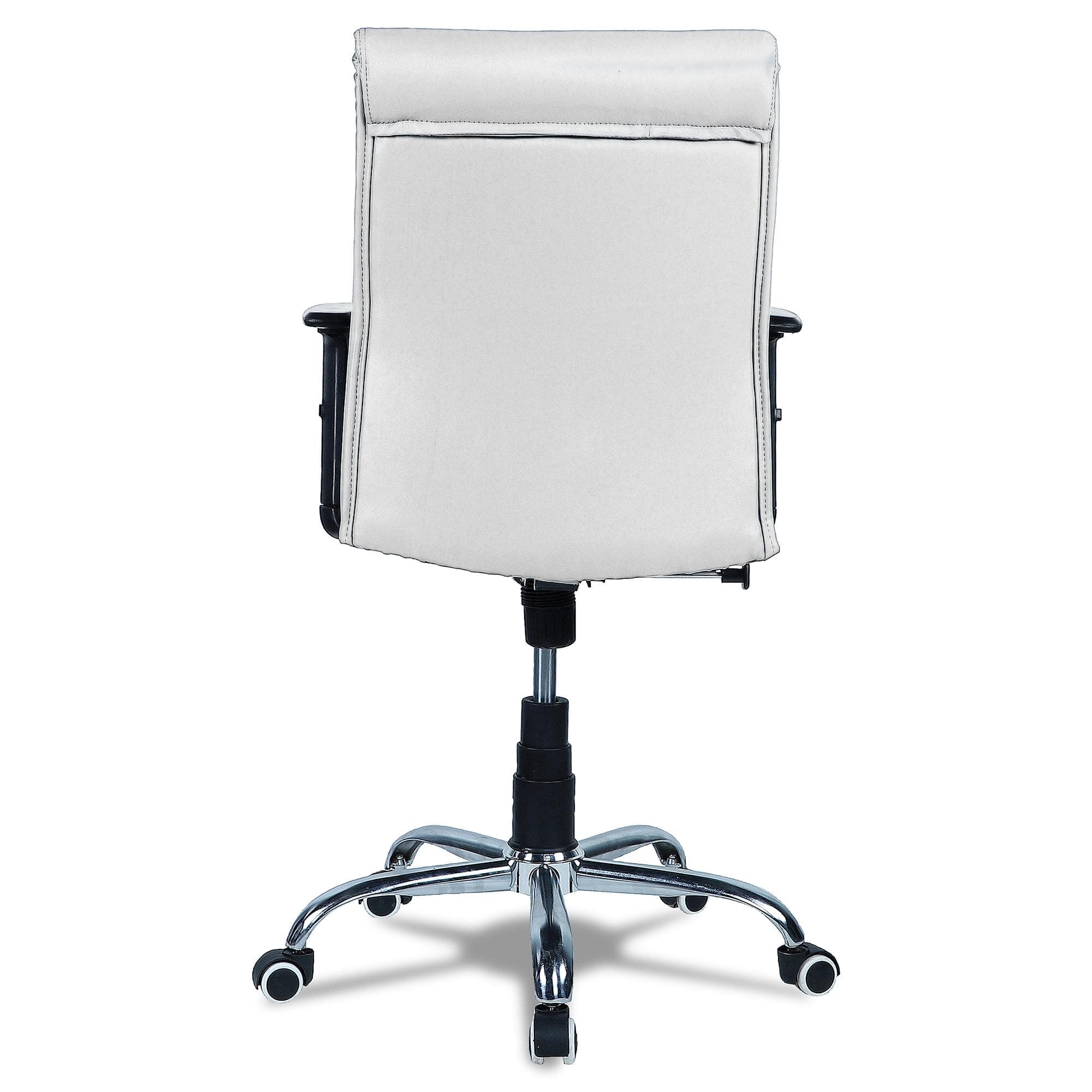 Teaauras High Back Executive Chair in White Colour