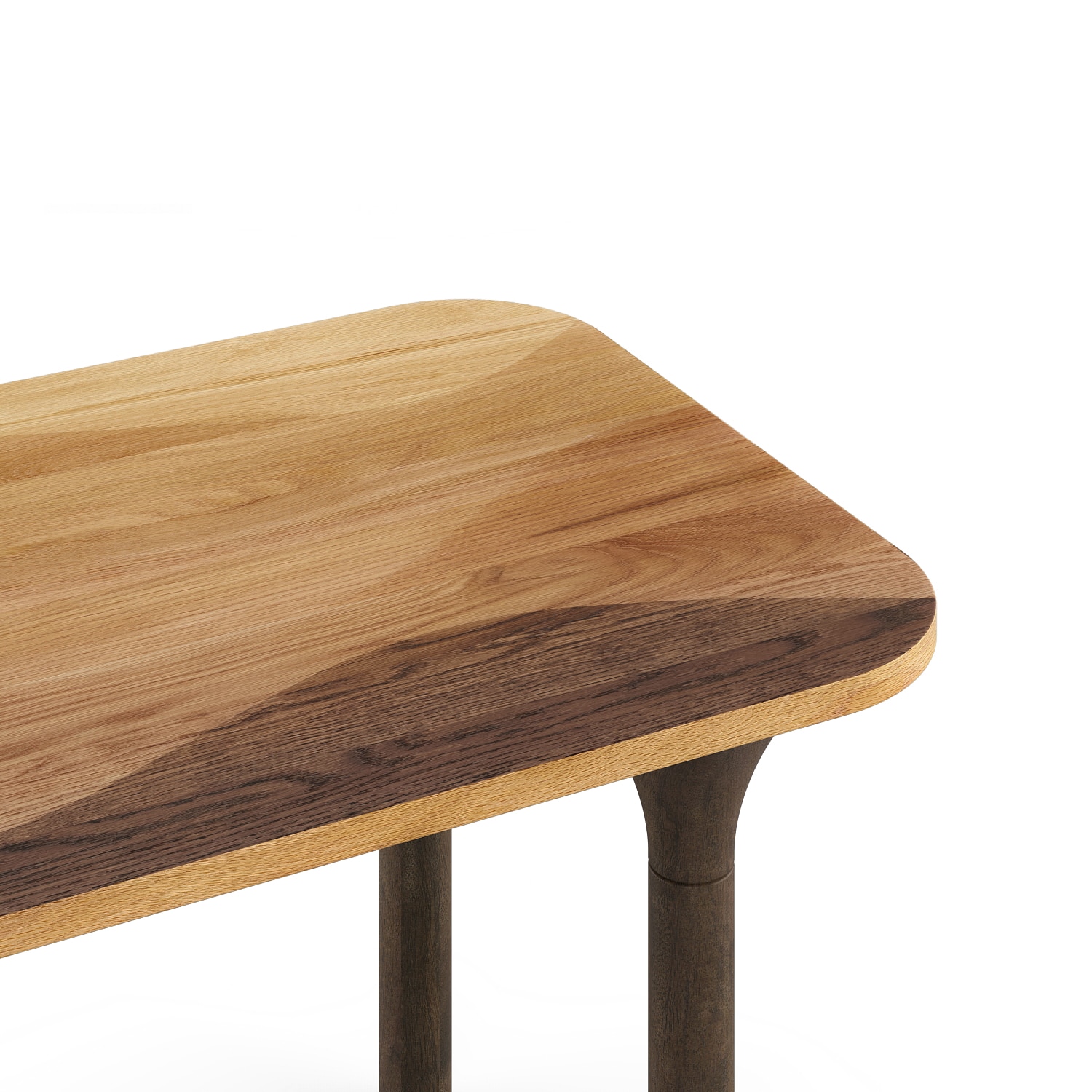 Dune Solid Oak Wood Dining Table With Harper Solid Wood Dining Chair