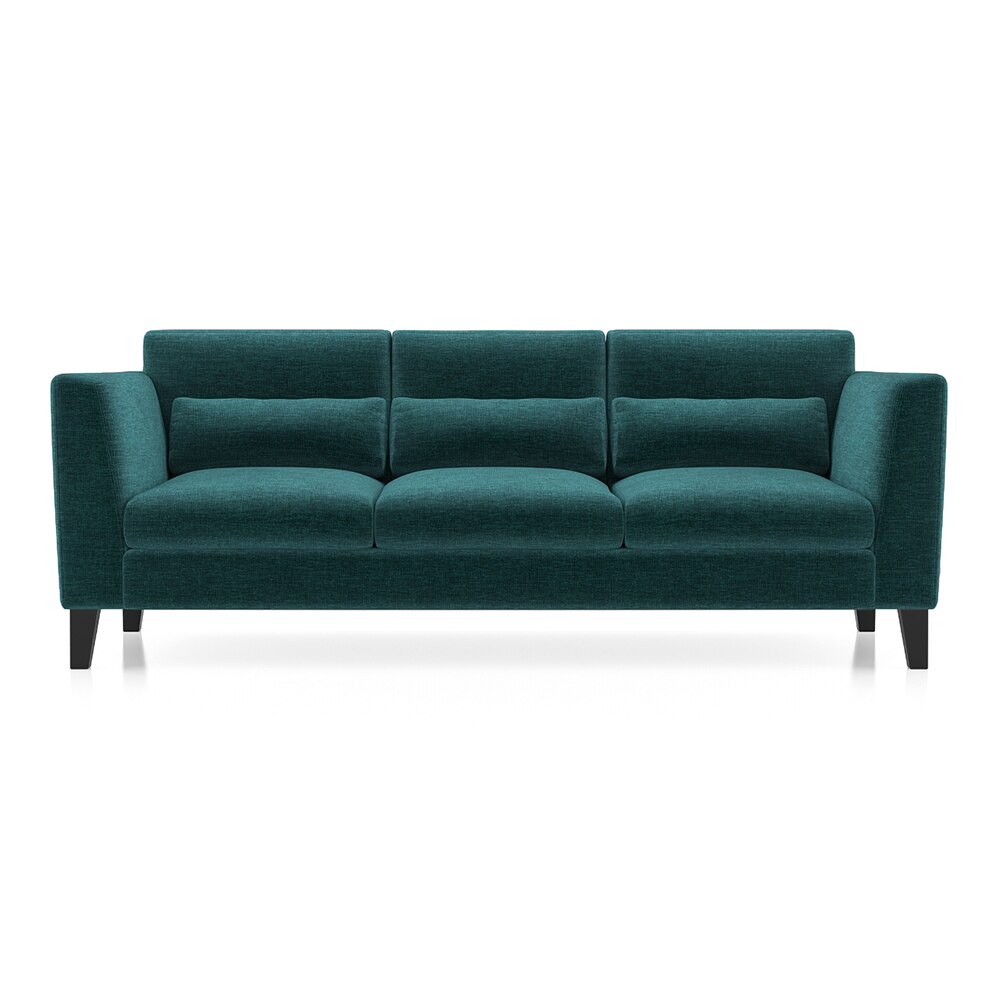 Lewis 3 Seater Fabric Sofa in Malibu Colour