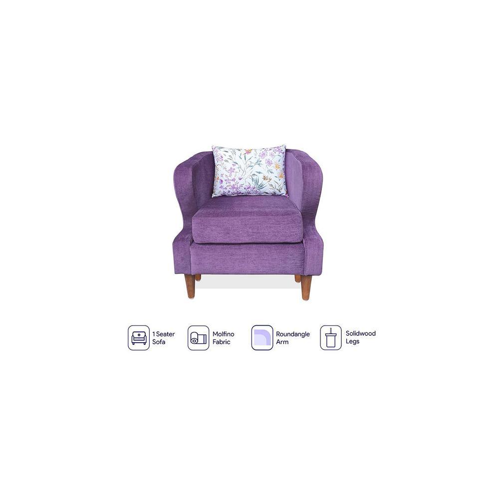 Atlantic Lounge Chair - Purple
