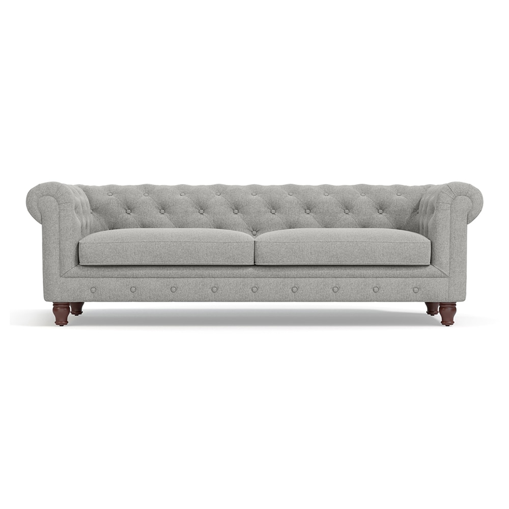 Winchester Essential 3 Seater Fabric Sofa in Vapour Grey Colour