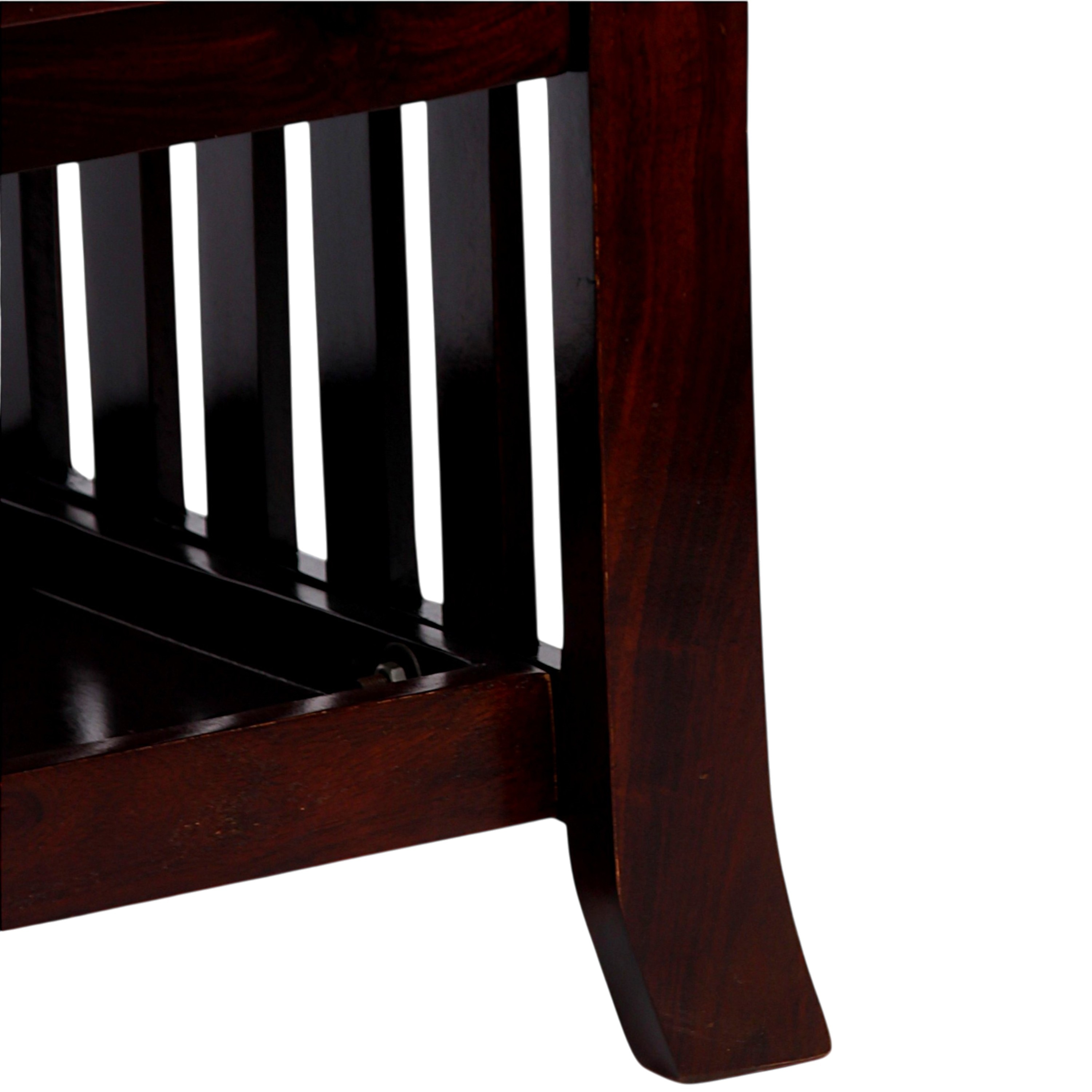 Blairs Sheesham Wood Coffee Table In Dark Walnut Finish