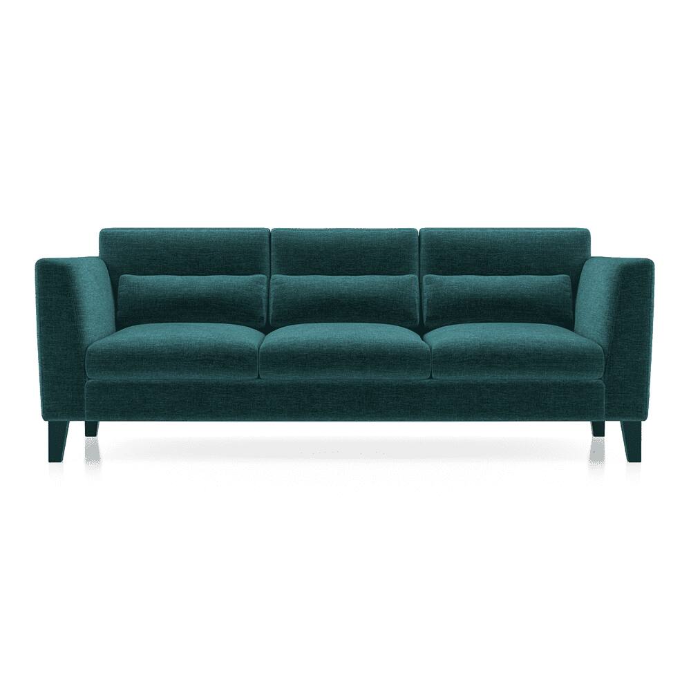 Lewis 3 Seater Fabric Sofa in Malibu Colour