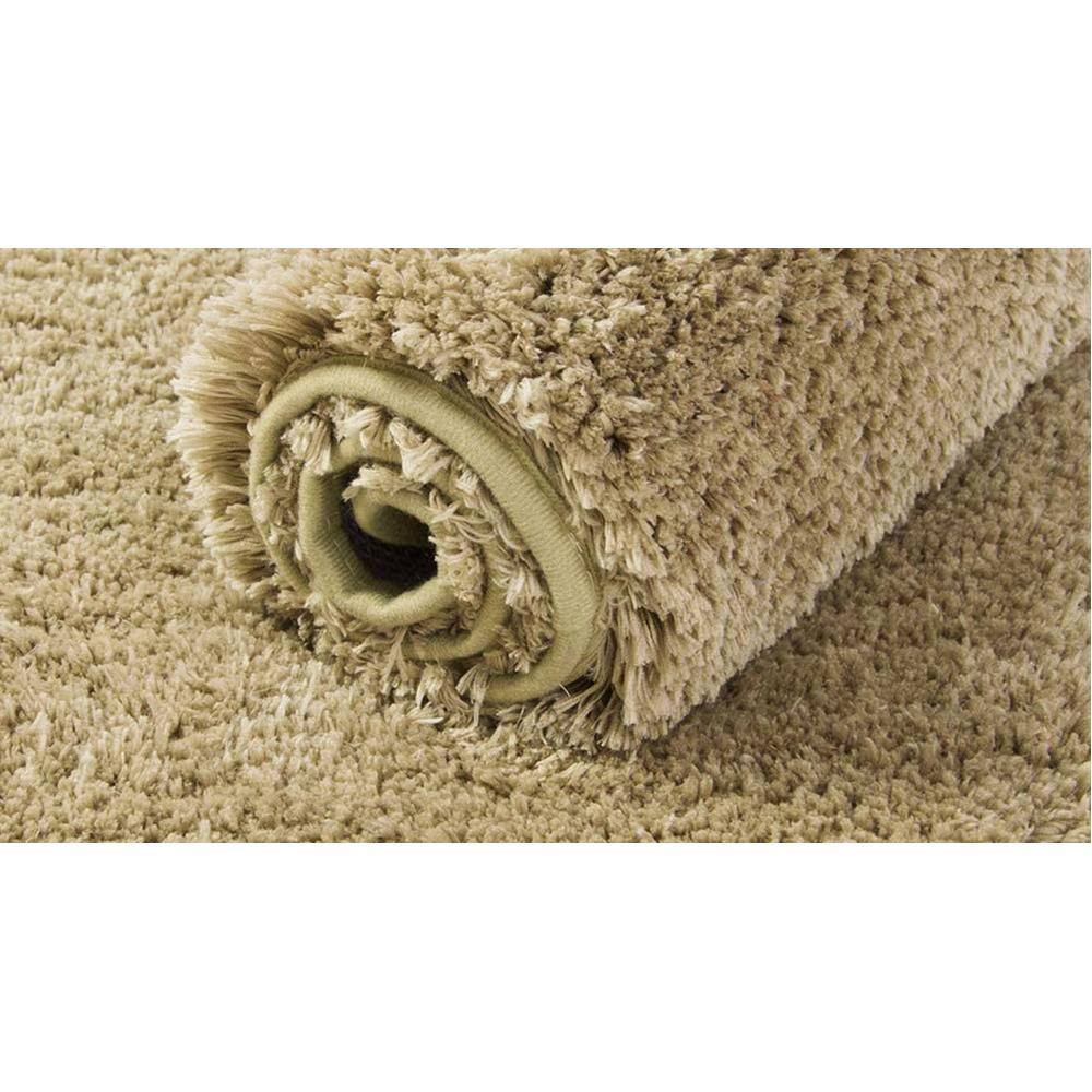 Alexis Gold Solid Natural Fiber 30x18 inches Anti-Skid Bath Mat