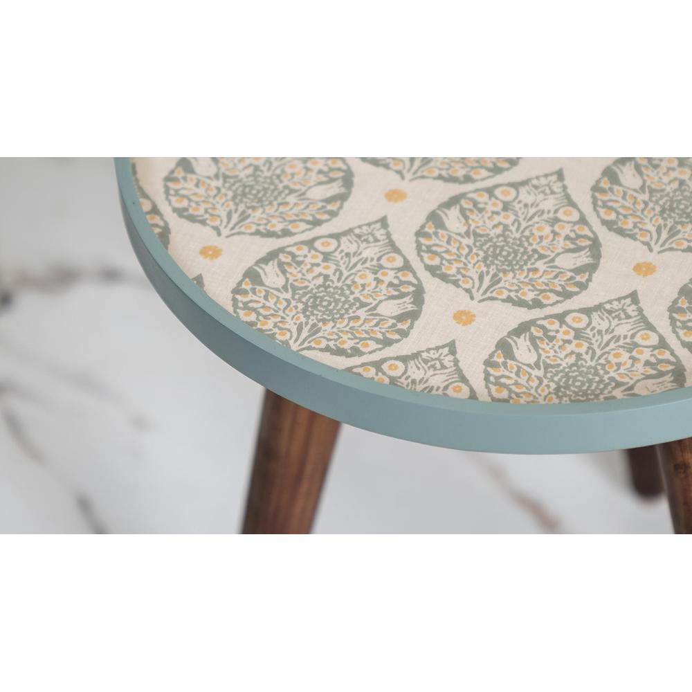 Vriksha Round Nesting Tables with Wooden Legs, Side Tables, Wooden Tables, Living Room Decor by A Tiny Mistake