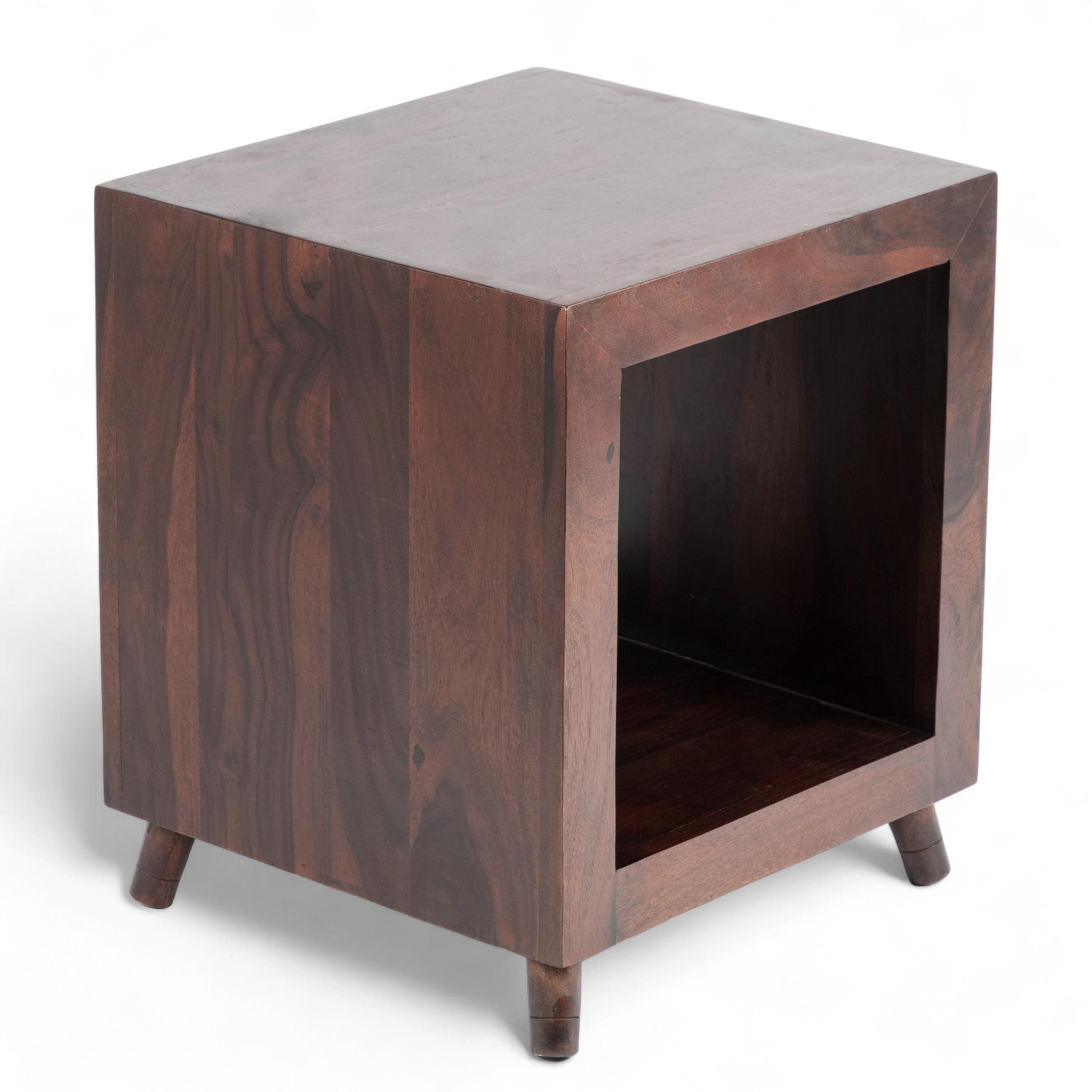 Berlin Bedside Table - Walnut Finish