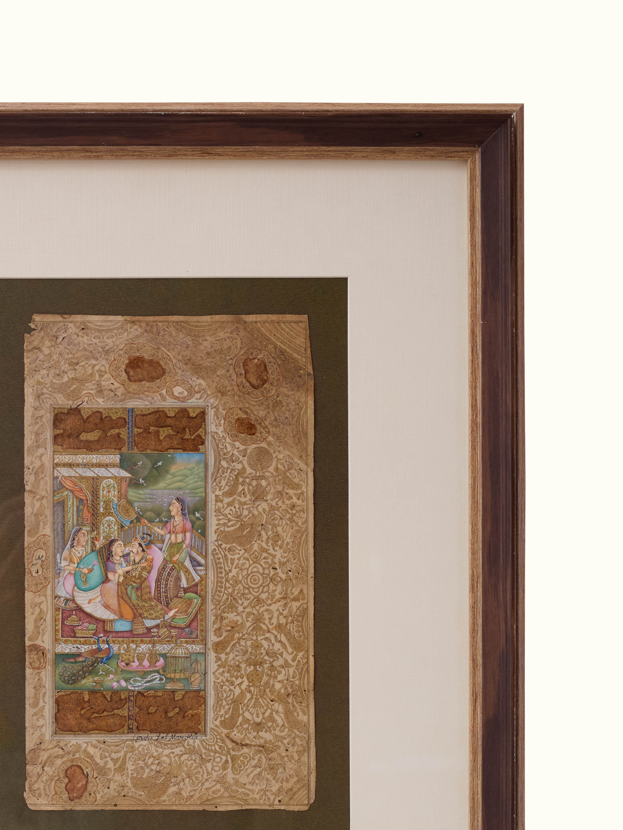 Mughal Darbar Miniature Painting
