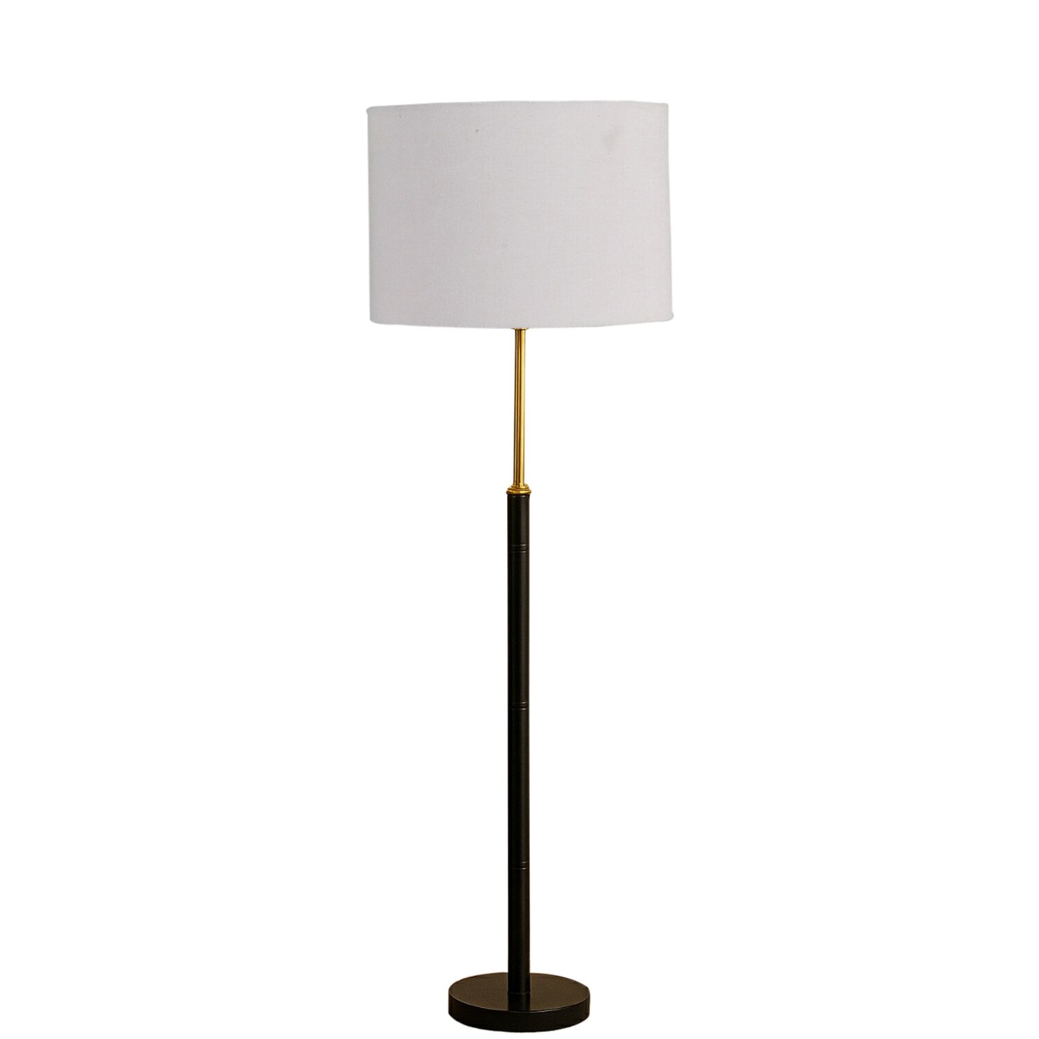 Devansh Wood & Metal Floor Lamp