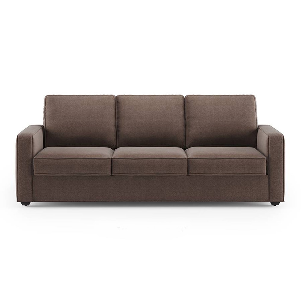 Apollo Sofa Set (Colour : Daschund Brown, Cushion : Hard, Back Type : Regular, Seater : 3+2+1)