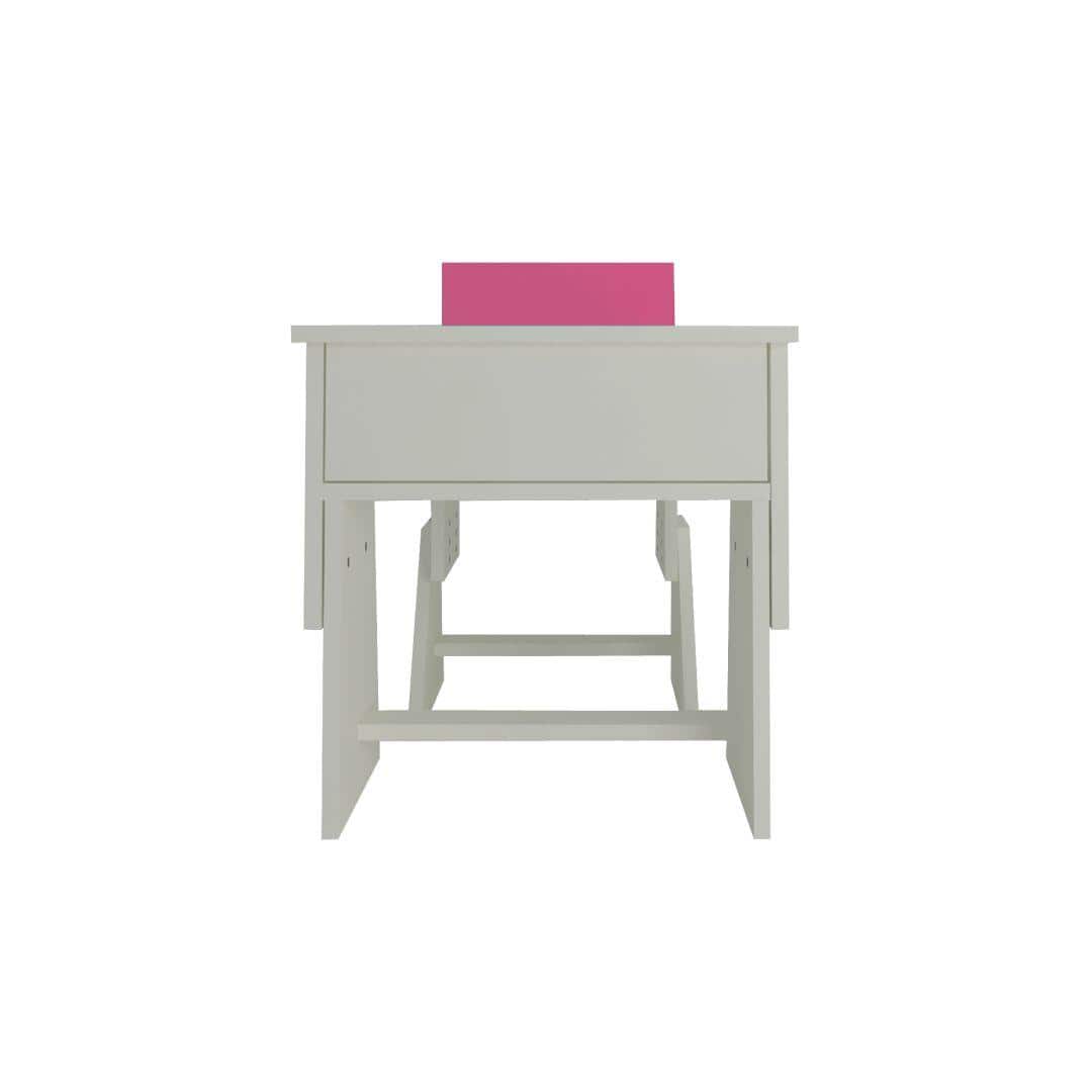 Utopia Extendable Toddler Study Desk and Chair Set in Barbie Pink Colour
