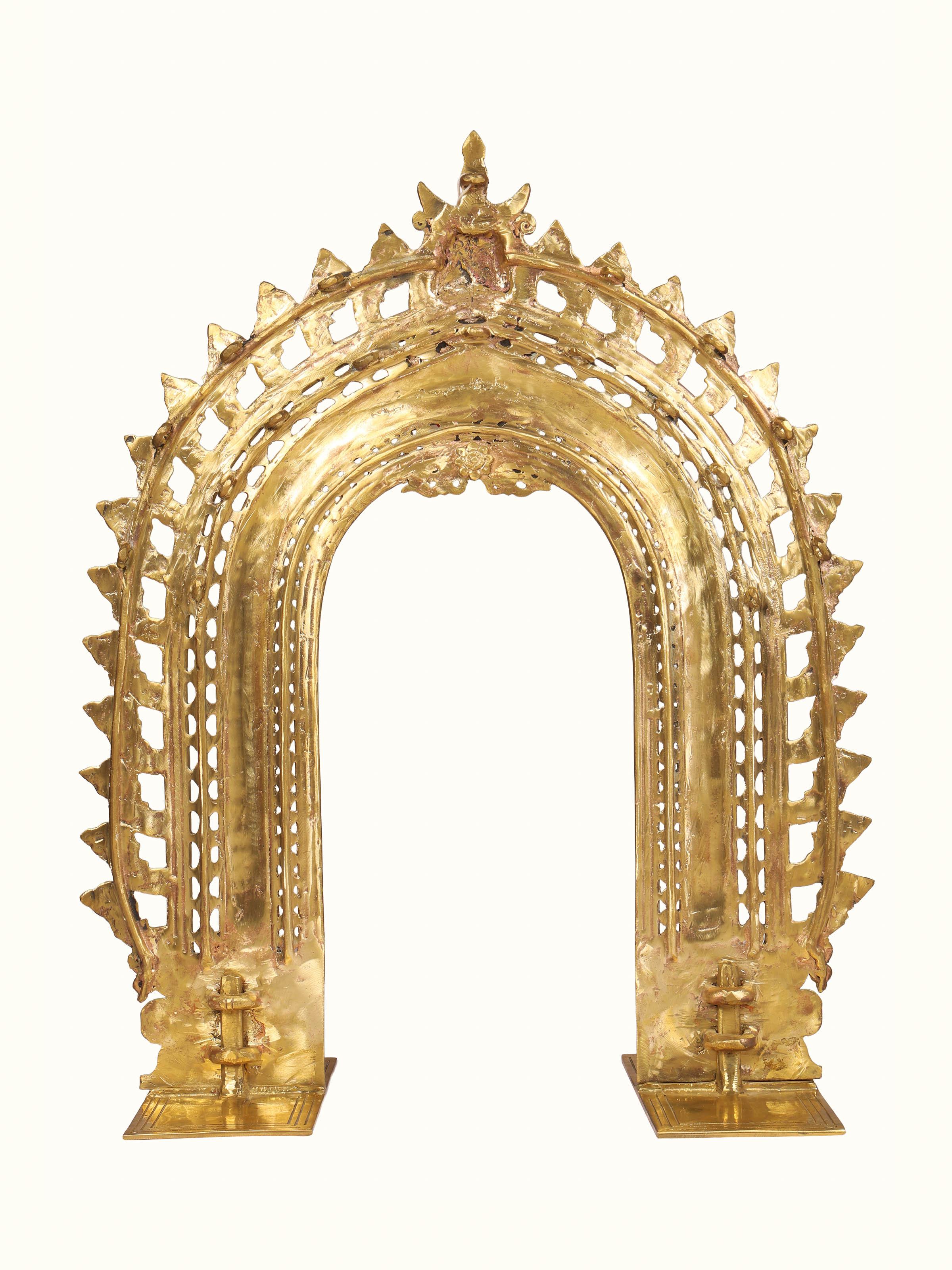 Prabhavali Brass Wall Accent