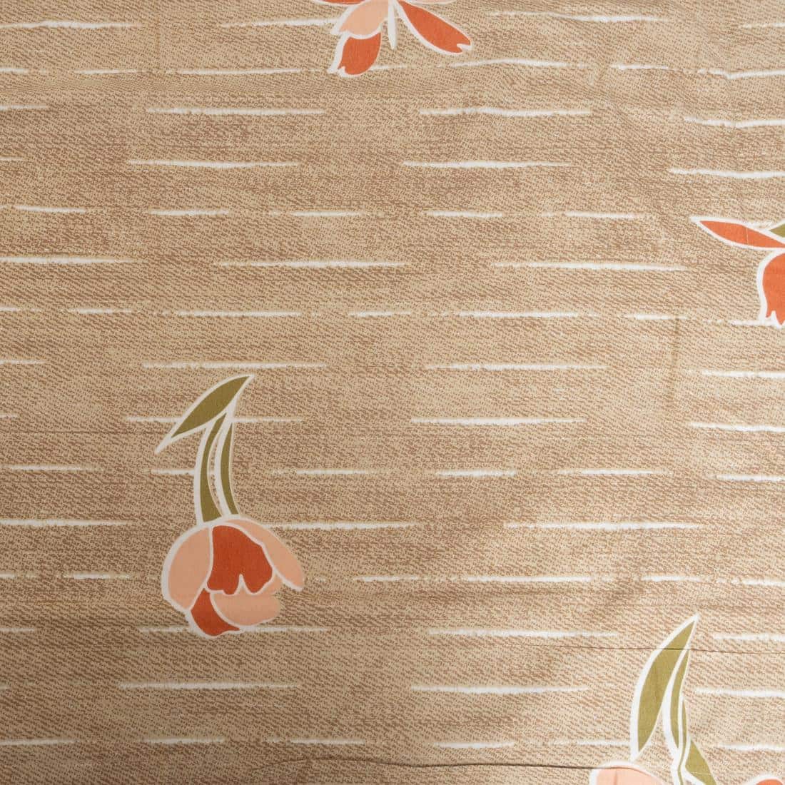 High Quality Cotton mix Double bed Fitted Bedsheets 250cmsx 230 cms ( Pillows 46 x 49 cms)