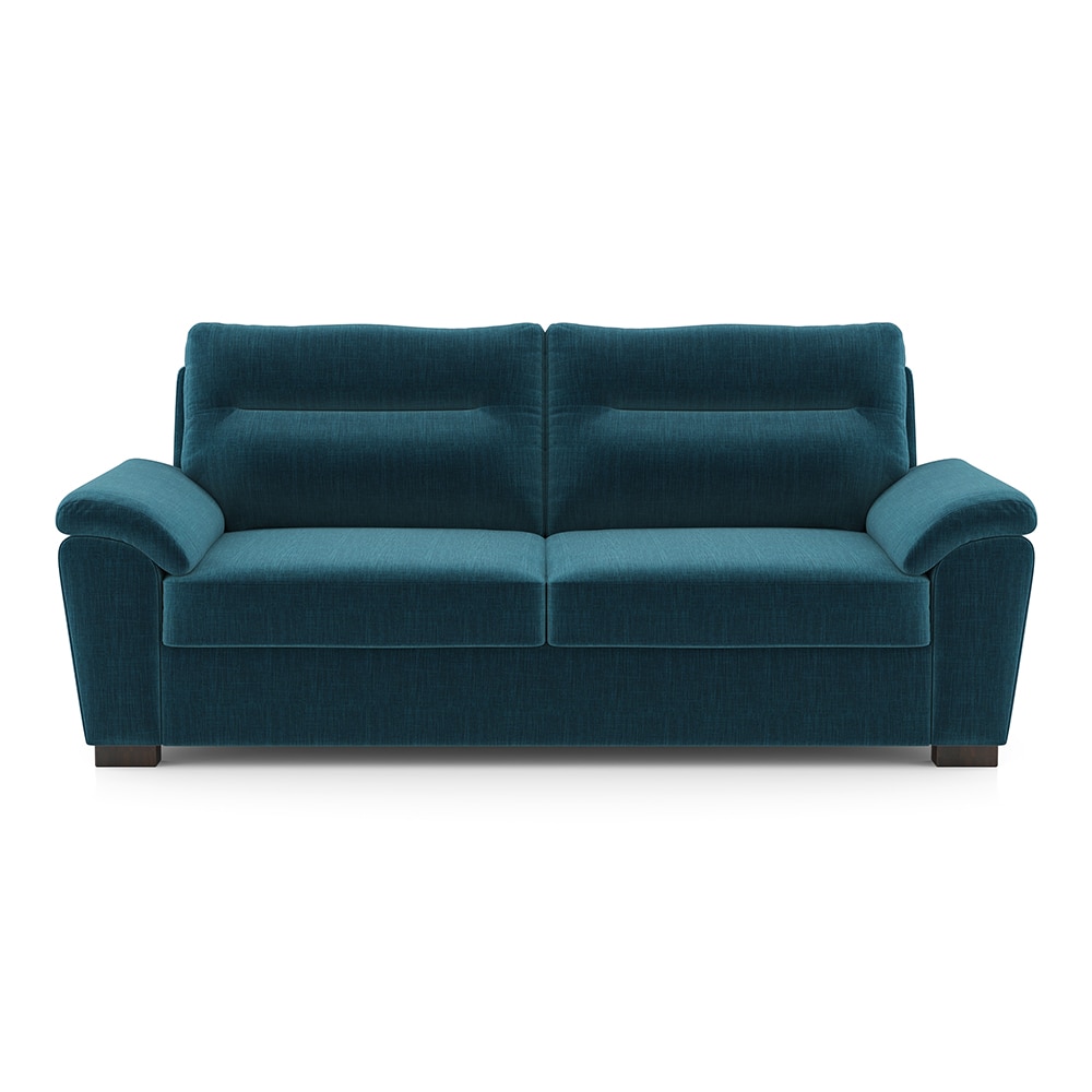 Adelaide Sofa Set (Colour : Indigo Blue , Seater : 3+1+1)