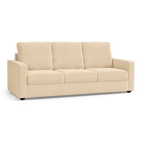 Apollo Sofa Set (Colour : Birch Beige, Cushion : Soft, Back Type : High Back, Seater : 3+1+1)