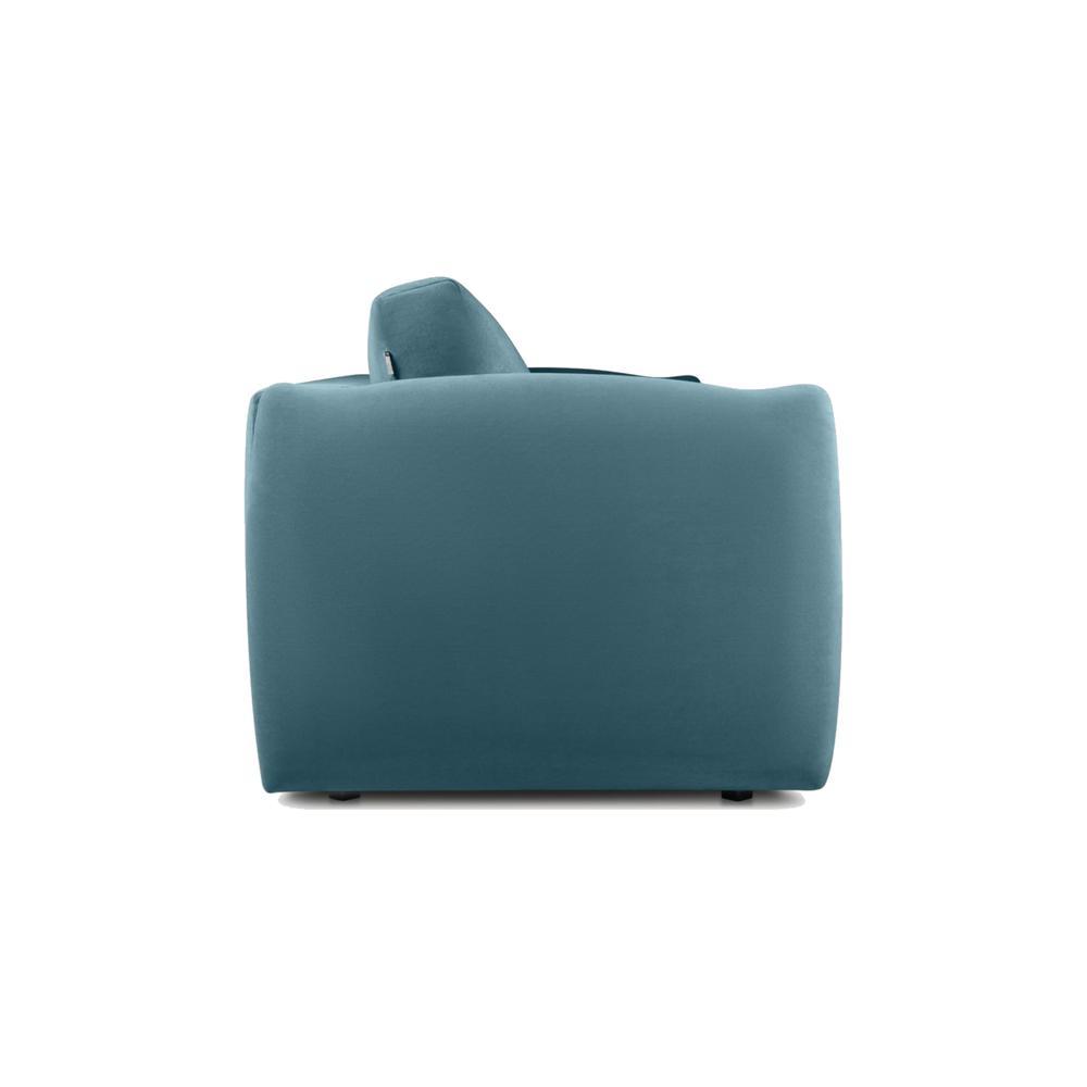 Vantella 3 Seater Fold Out Sofa Cum Bed In T Blue Colour