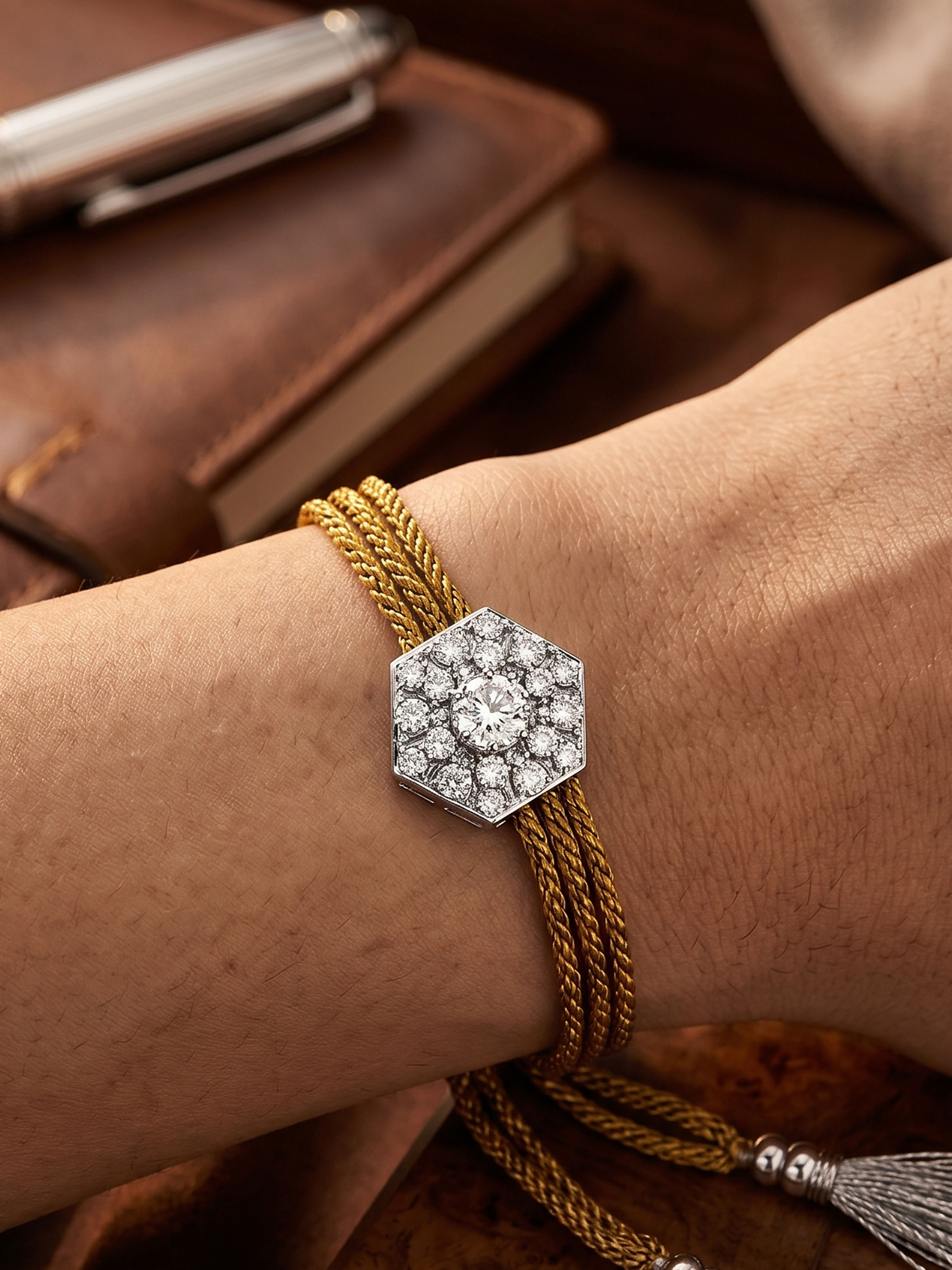 Silversmithing Rakhi