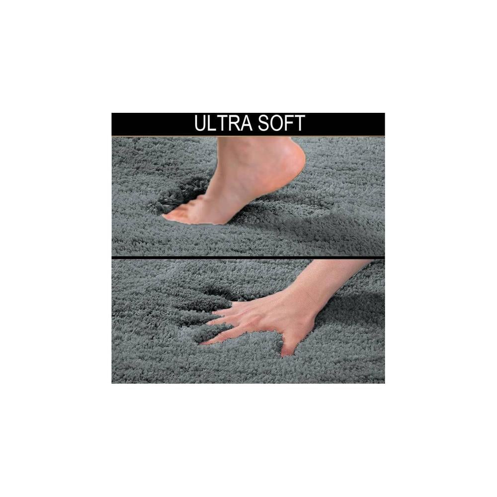Bathmat 2500 GSM Microfiber Anti Skid Slip Water Absorbent Machine Washable and Quick Dry Vages Mats for Bathroom, Kitchen, Entrance