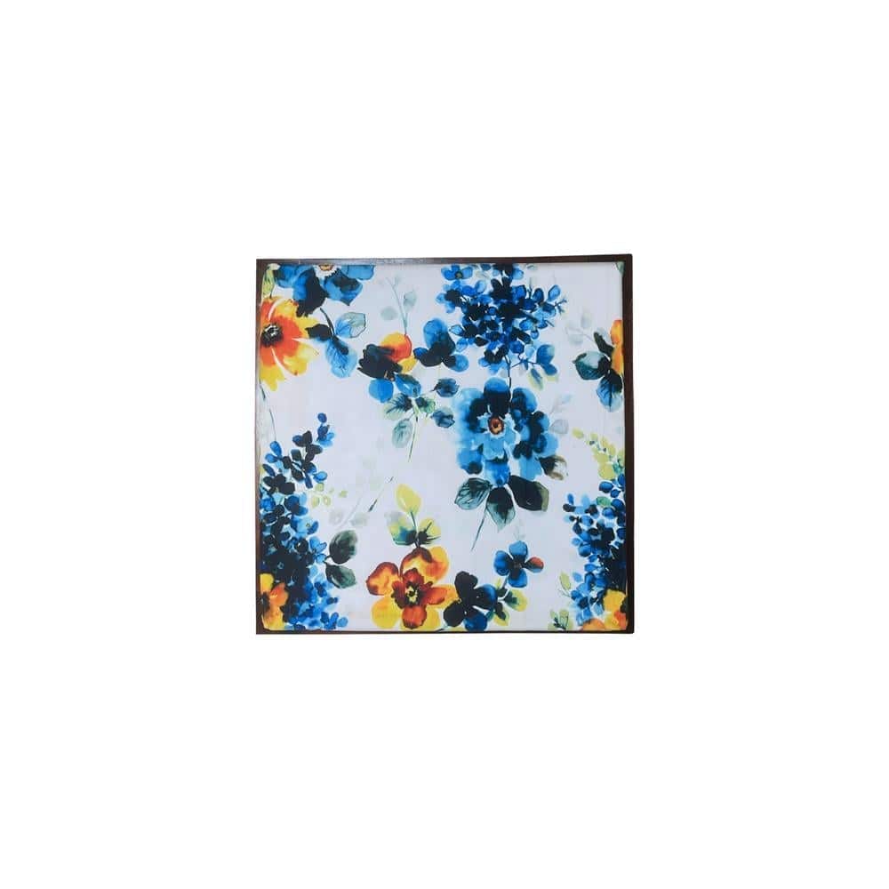 Heonar solid wood  ottoman in  provincial teak finish