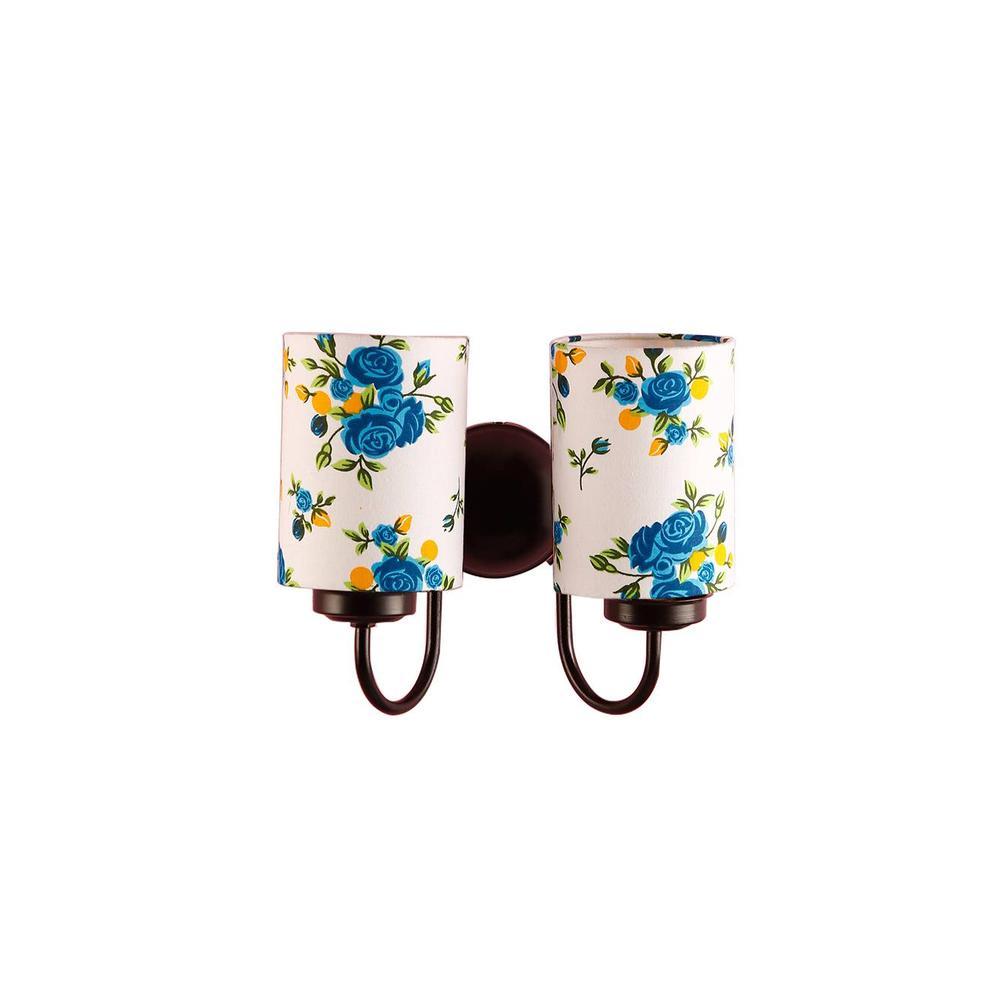 Mayleen Multicolour Fabric Wall Light