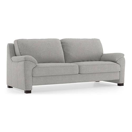 Farina Essential 3 Seater Fabric Sofa in Vapour Grey Colour