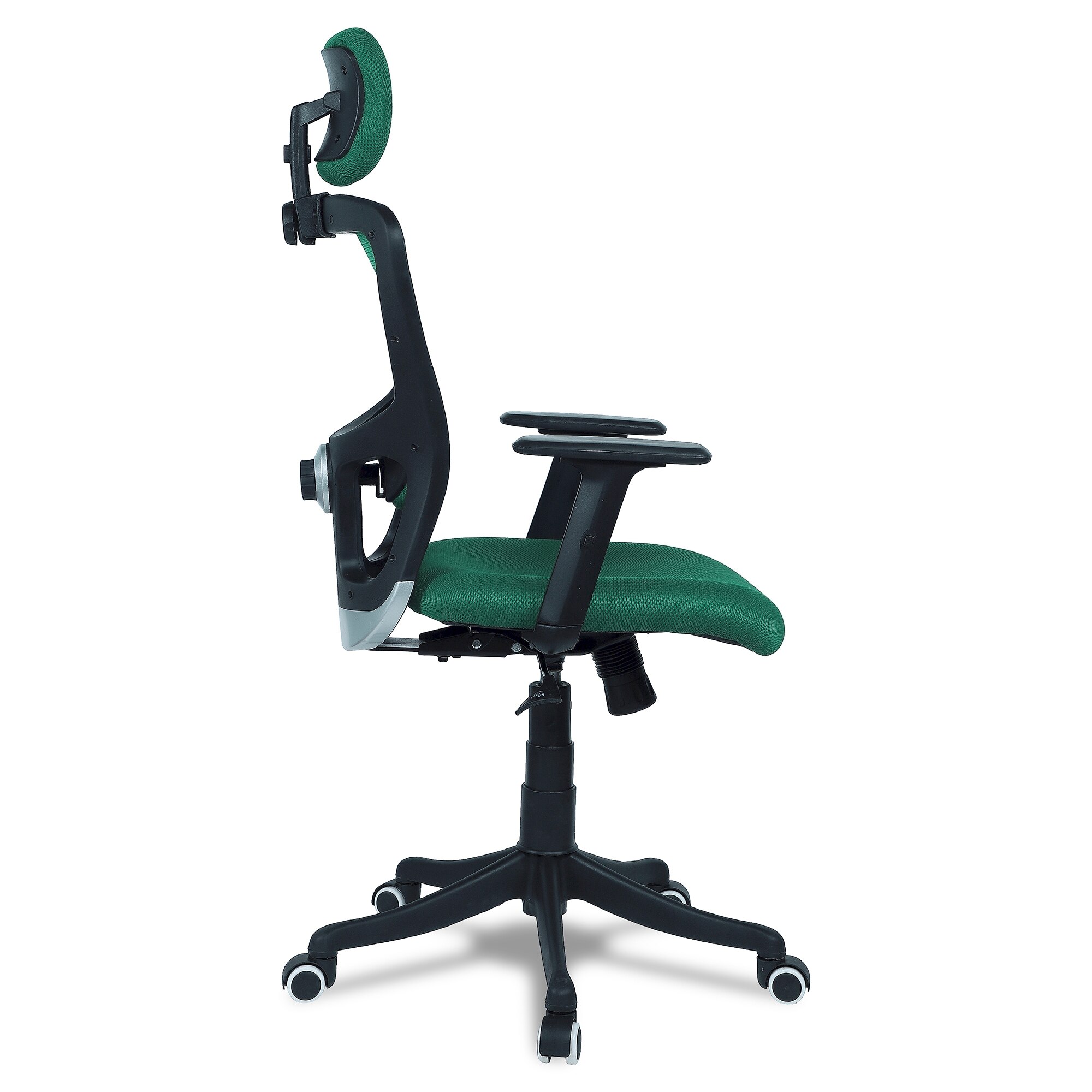 Dreaceo High Back Ergonomic Chair in Dark Green Colour