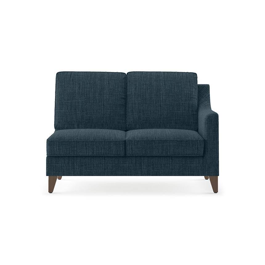 Abbey Sectional Sofa (Colour : Indigo Blue, Cushion : Hard, Seater : Left Aligned 2 Seater + Left Aligned Chaise)
