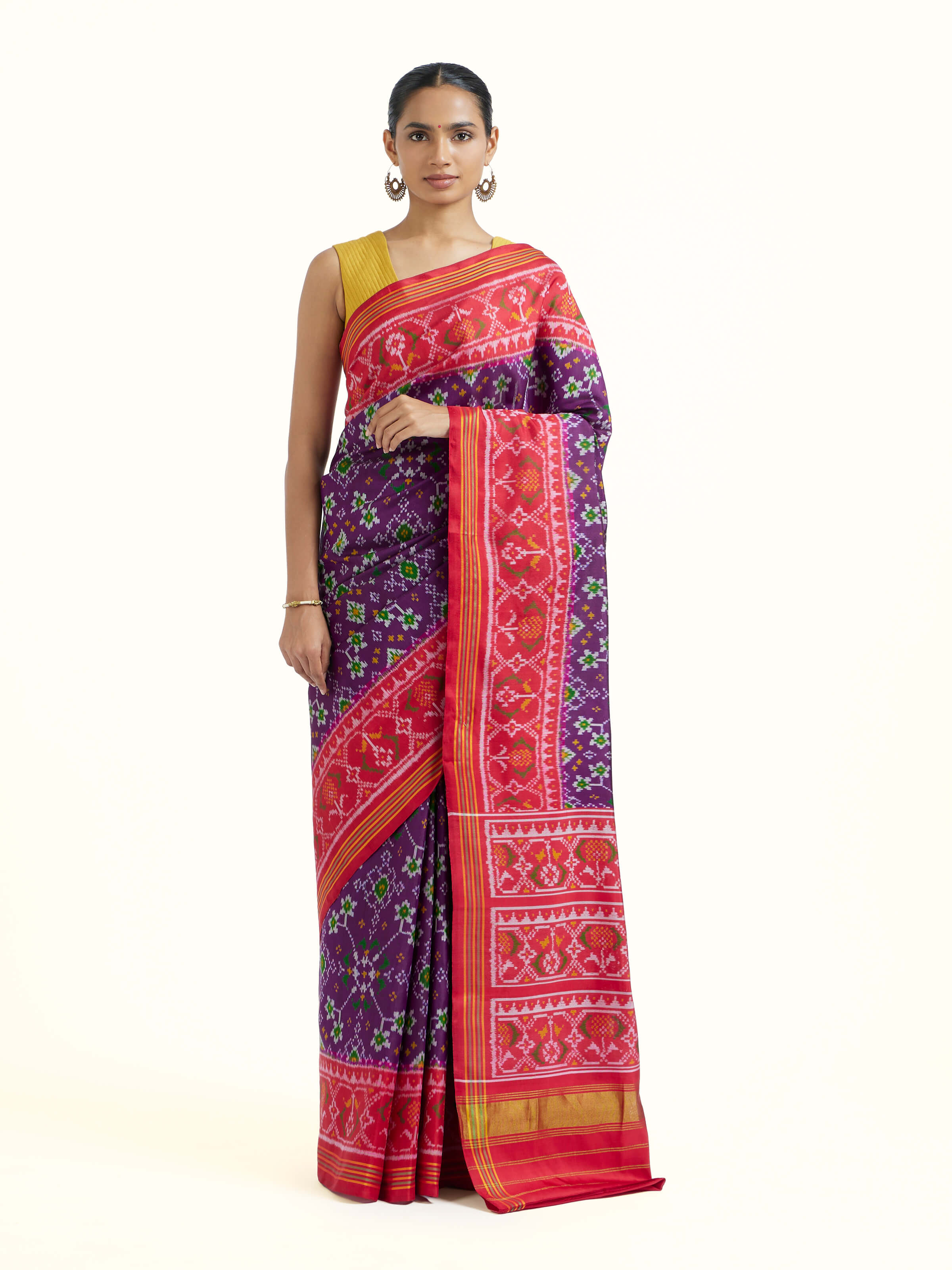 Rajkot Semi Patola Saree