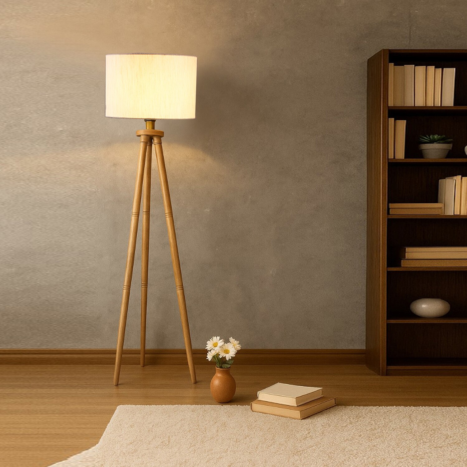 Devansh Tripod Floor Lamp