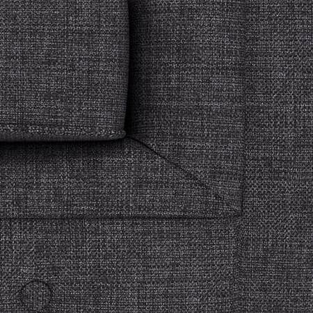 Winchester Essential 2 Seater Fabric Sofa in Steel Colour